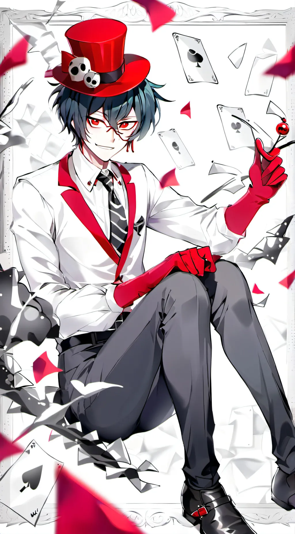 ai character: The Game Master  background