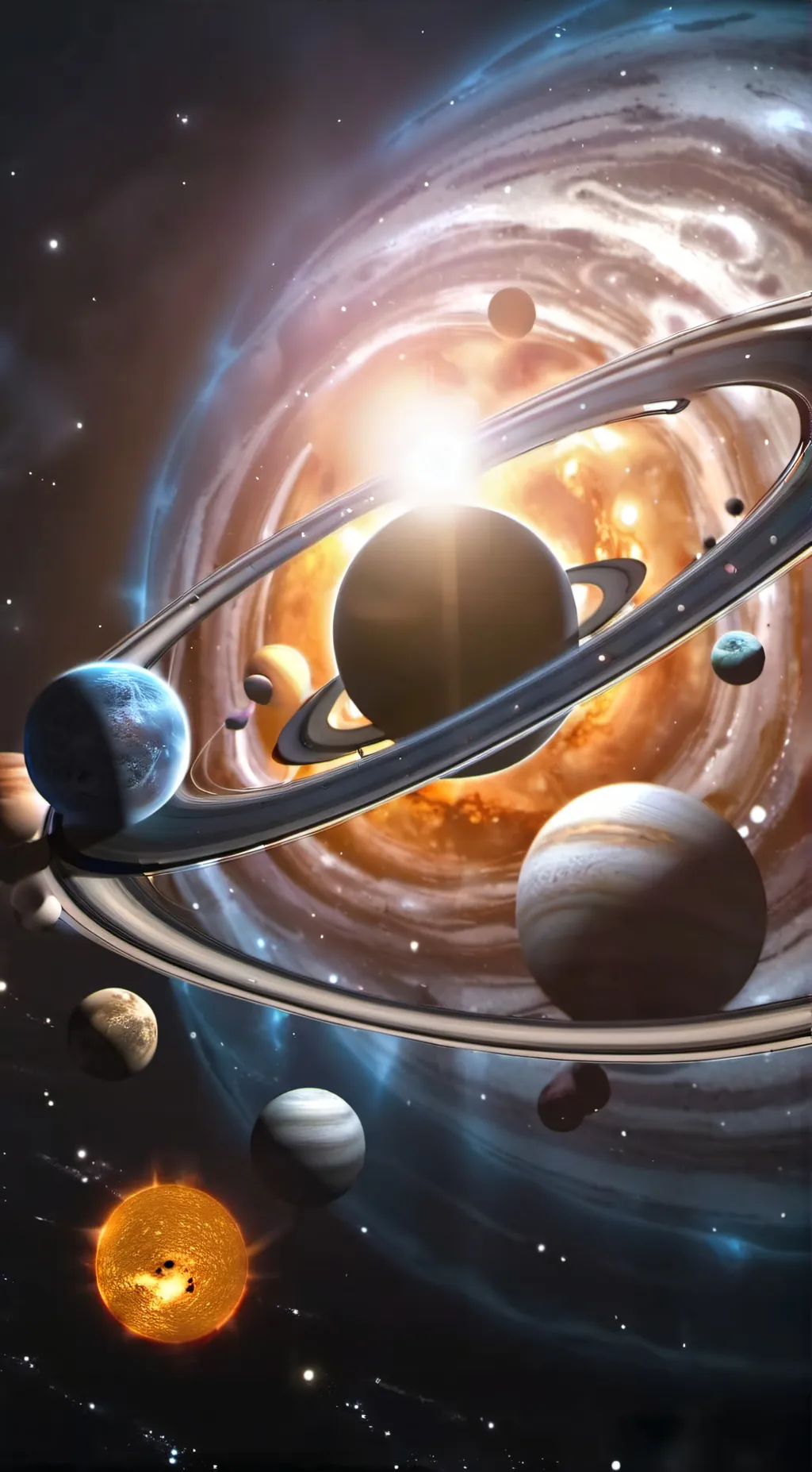 ai character: Planets (Human) background