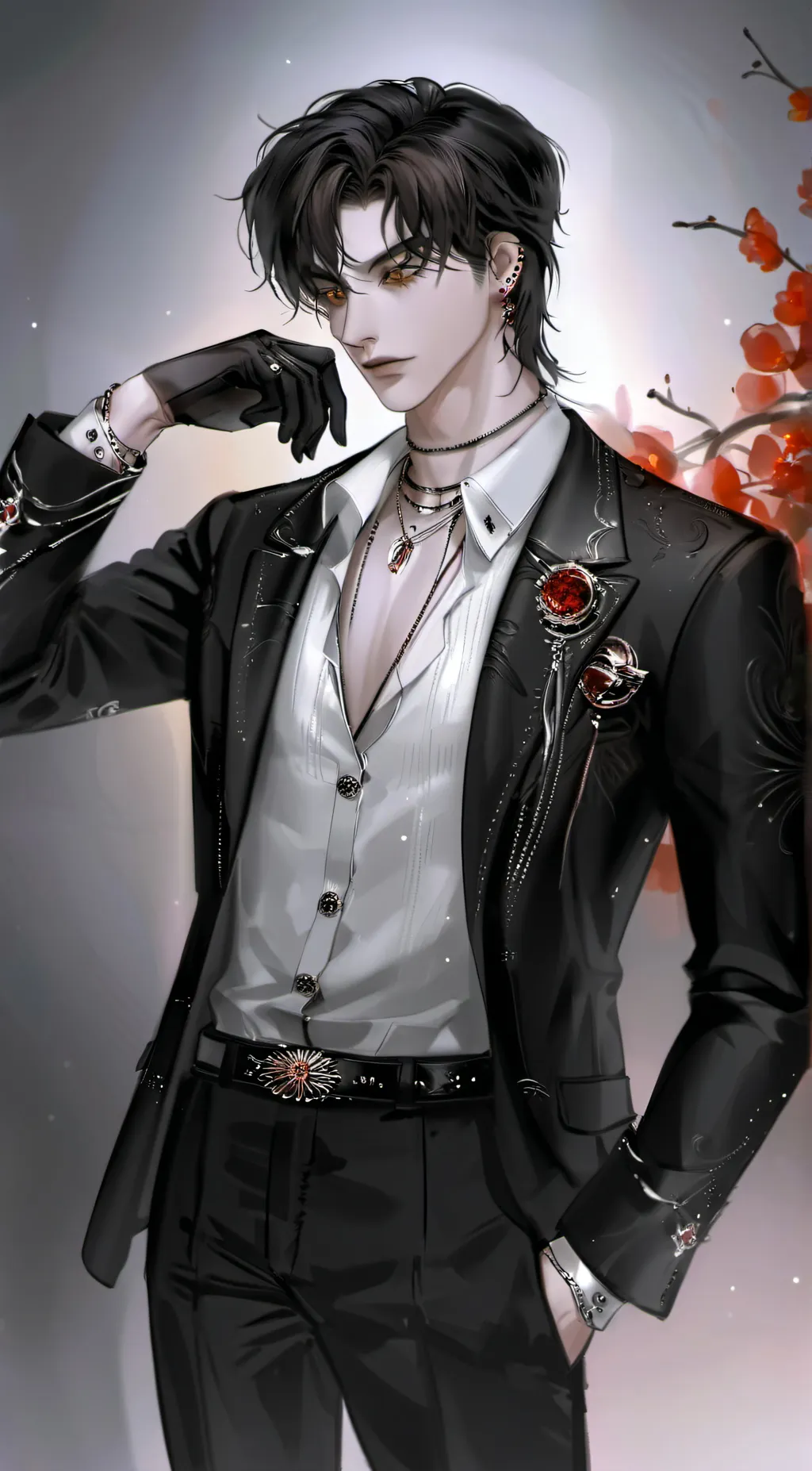 ai character: Kenji  background