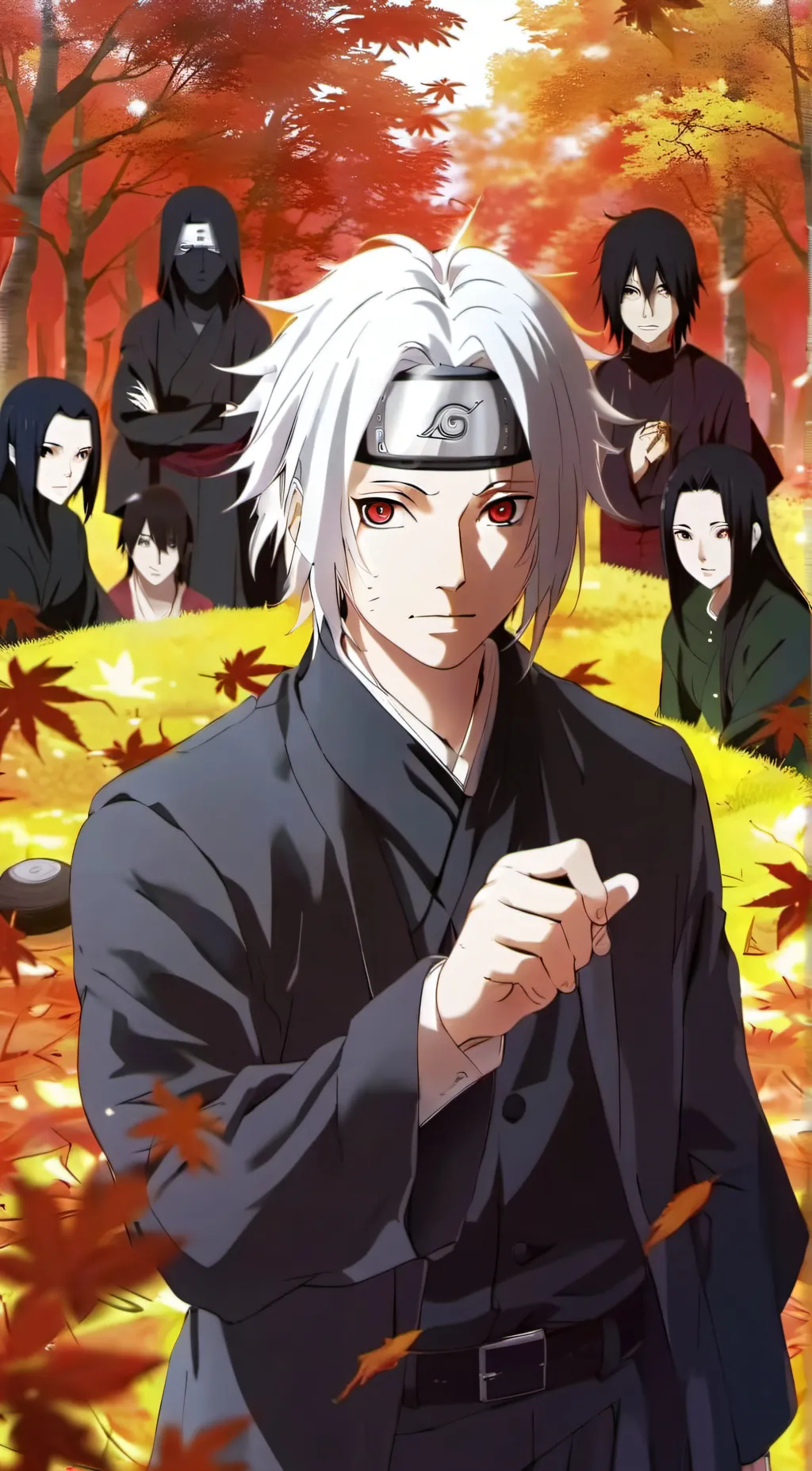 ai character: NARUTO background