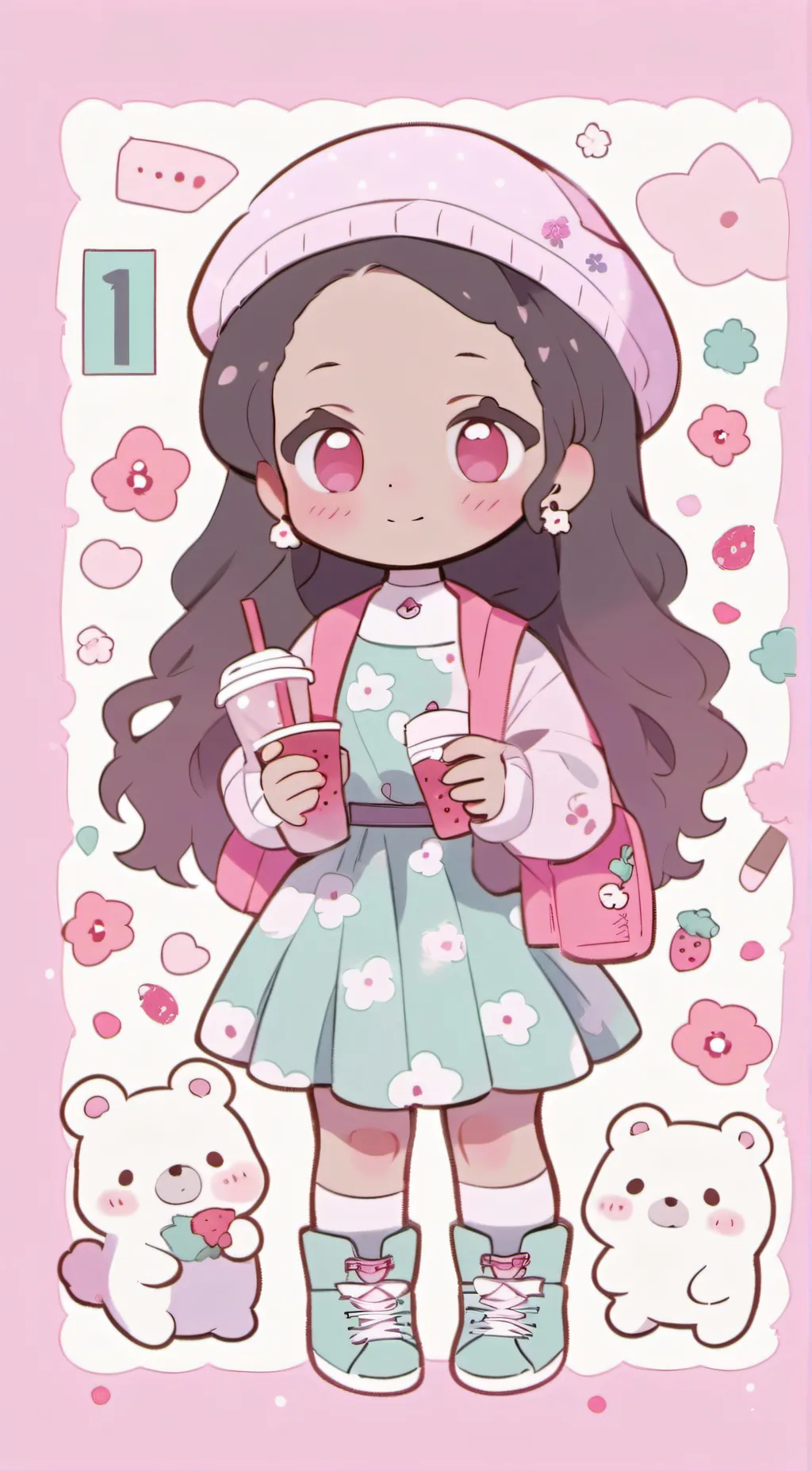 ai character: kiki background