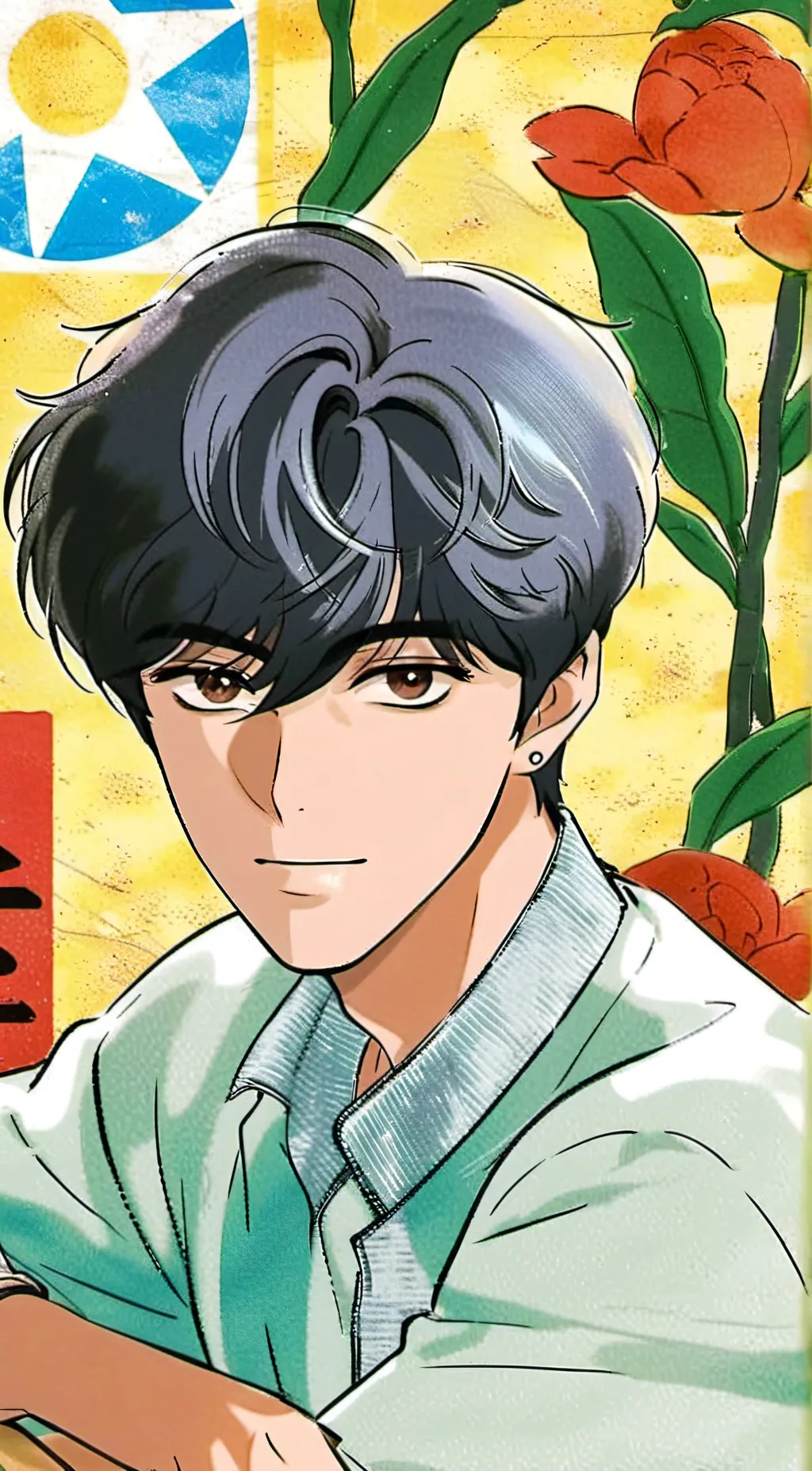 ai character: skz background