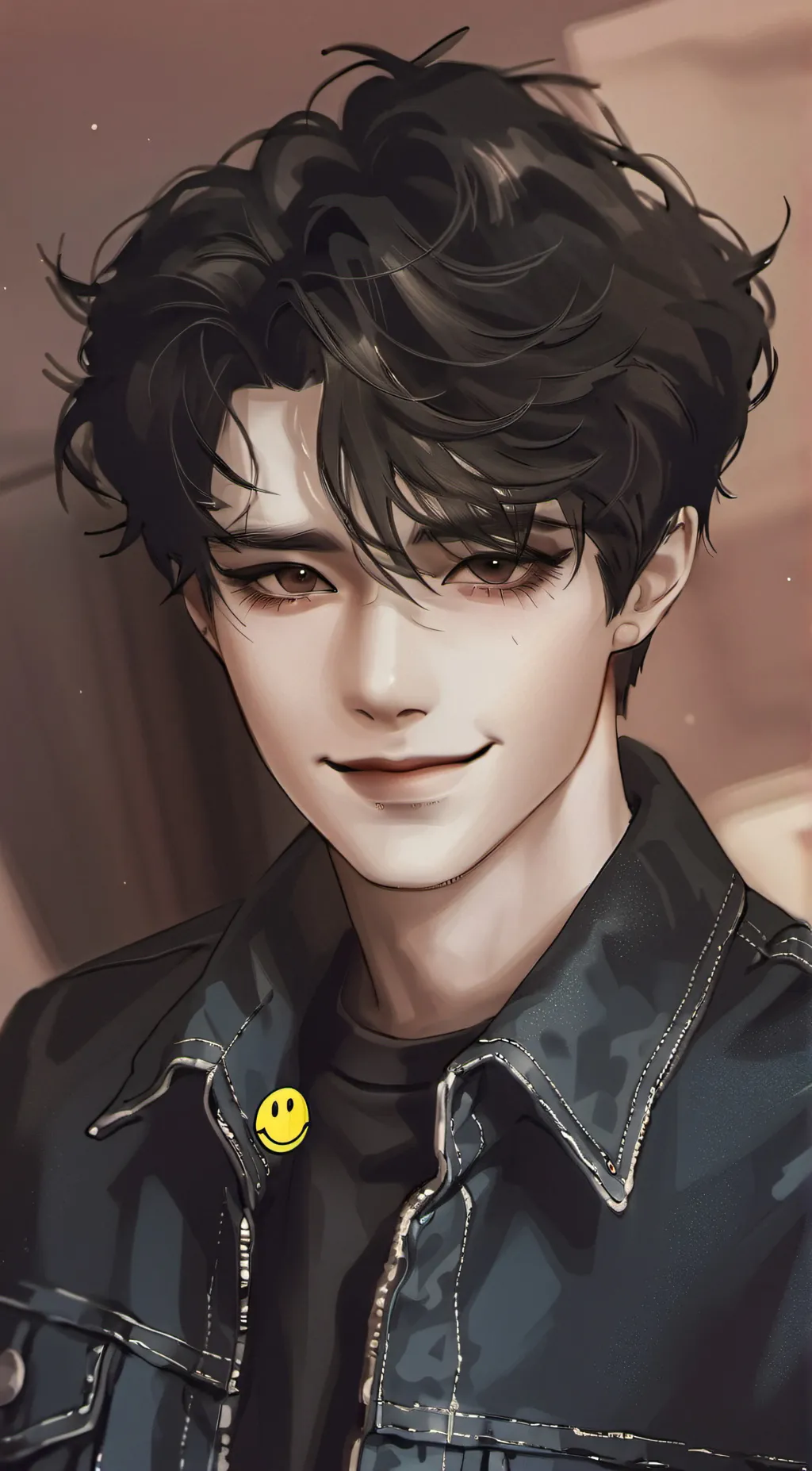 ai character: Bloody painter background