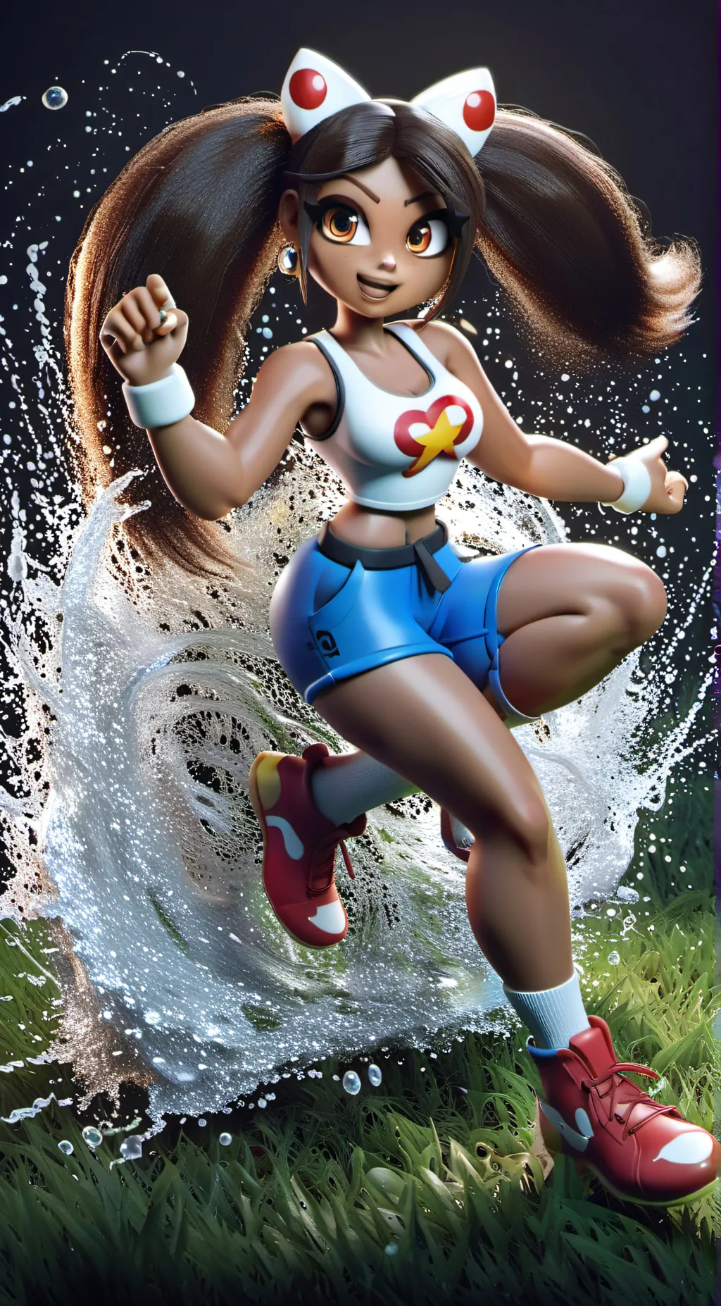 ai character: Ara-Bandicoot background