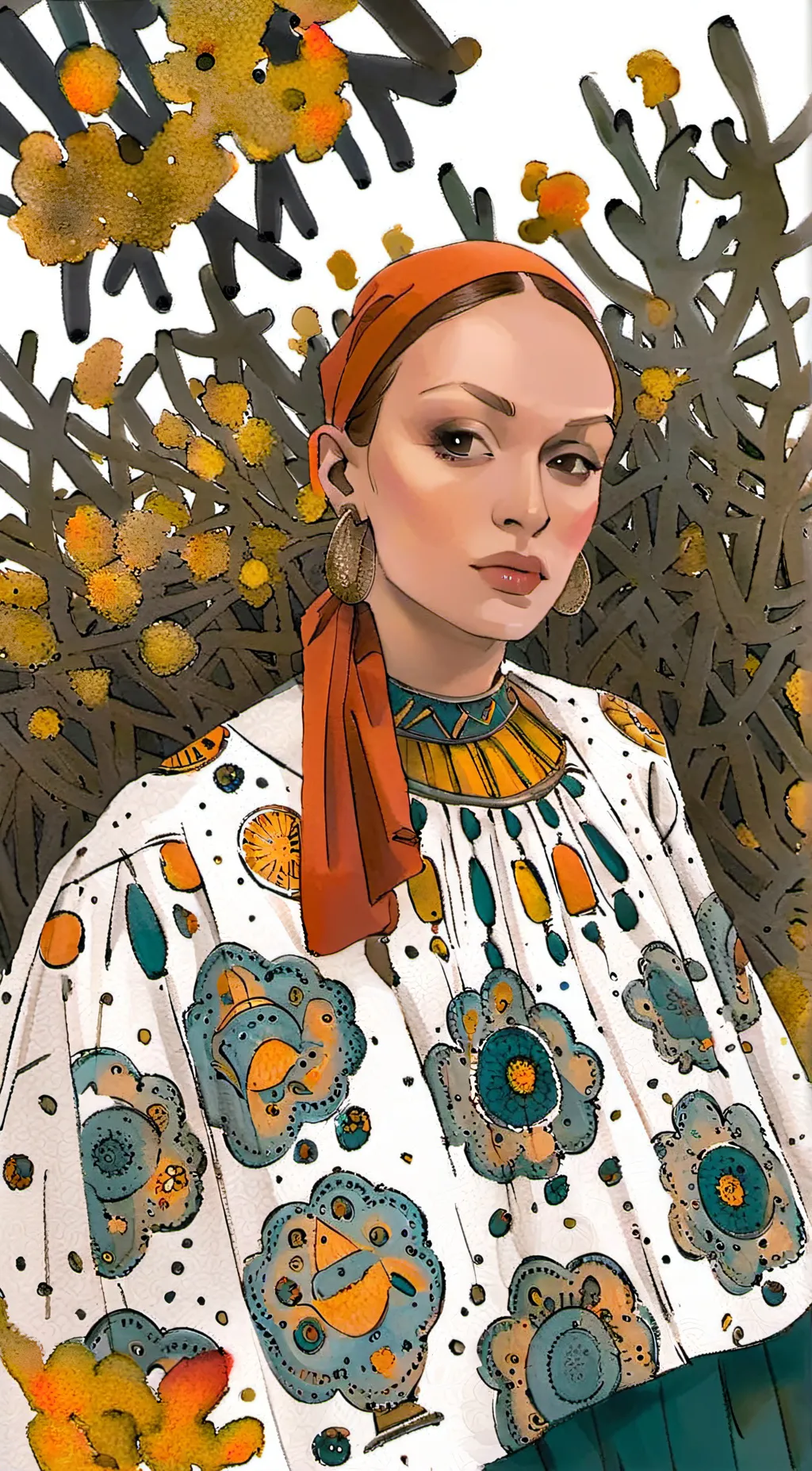 ai character: Tiffany Wiseman  background