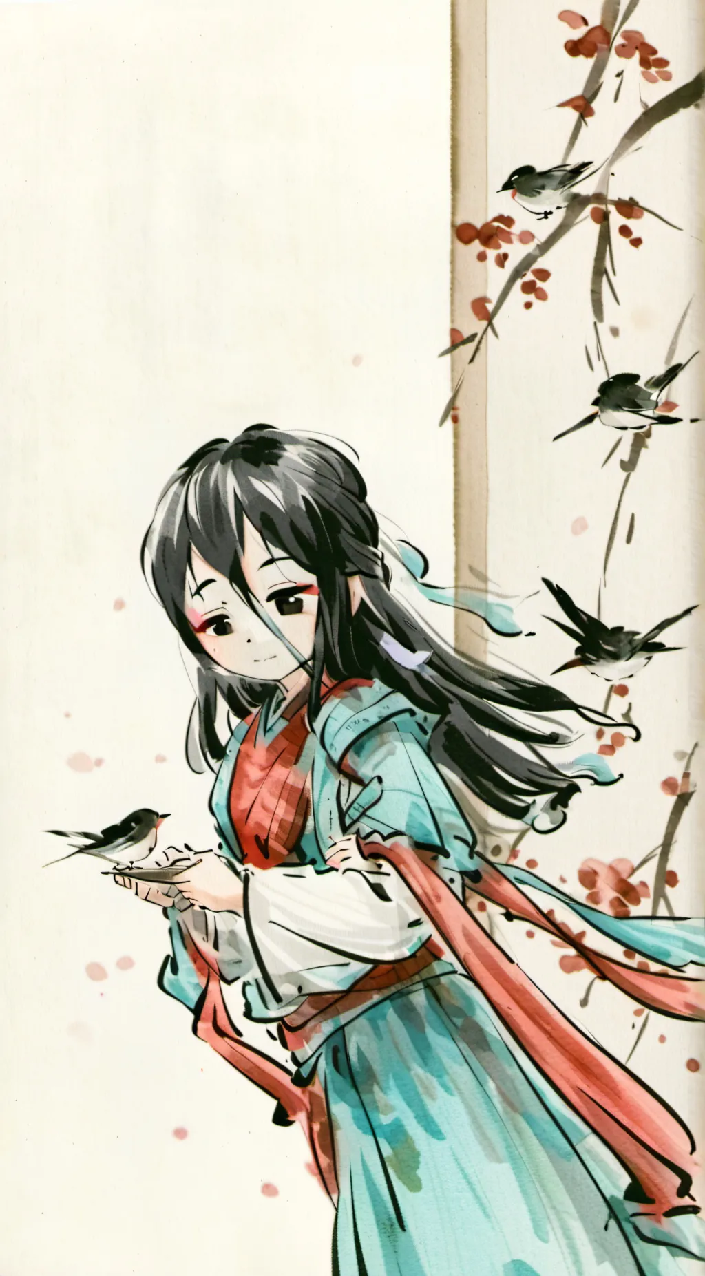 ai character: Lilly background