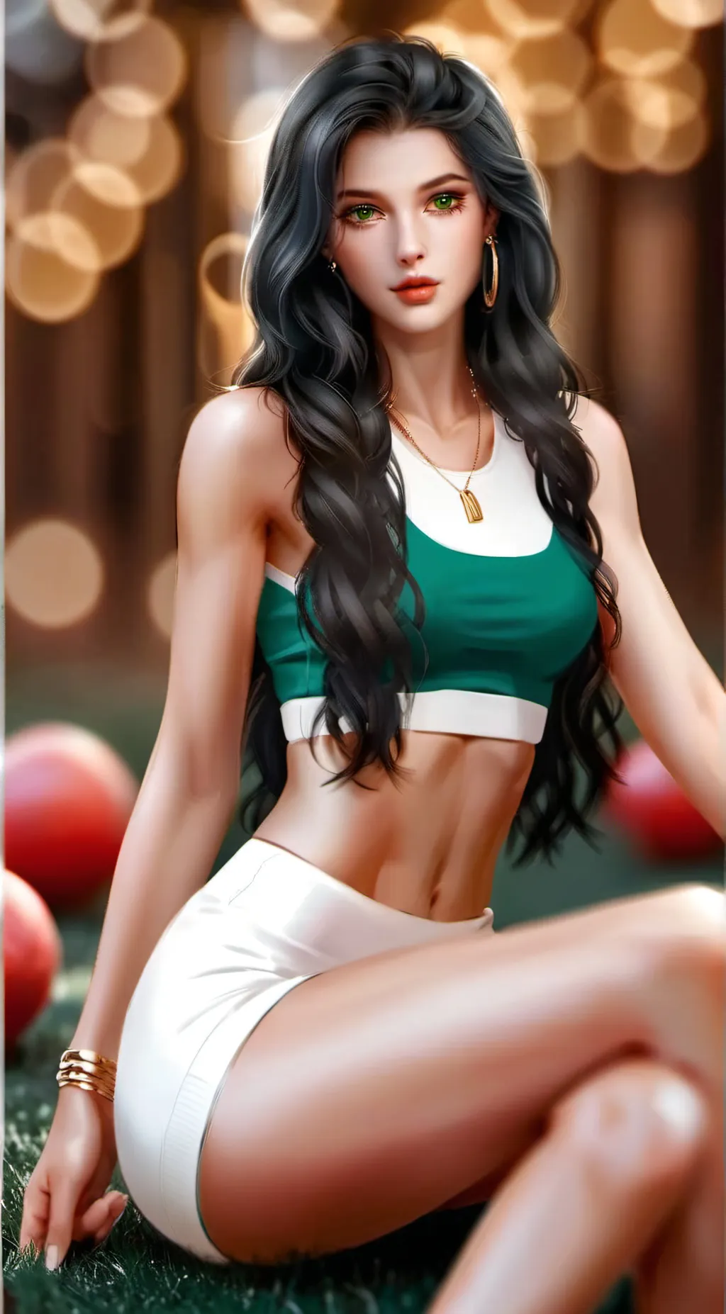 ai character: Kiara background