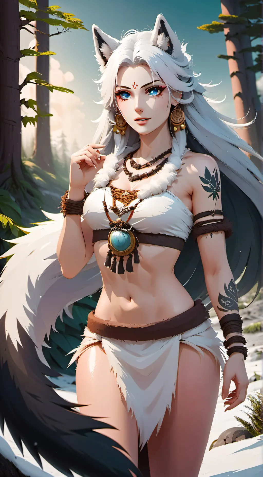 ai character: Setsuna background