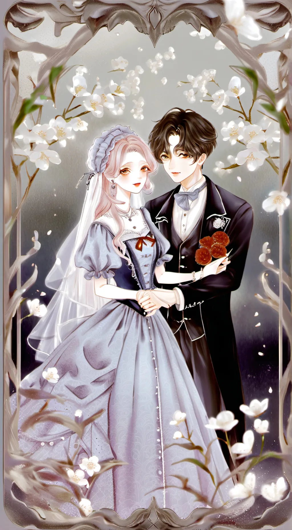 ai character: Me Mark Together  background