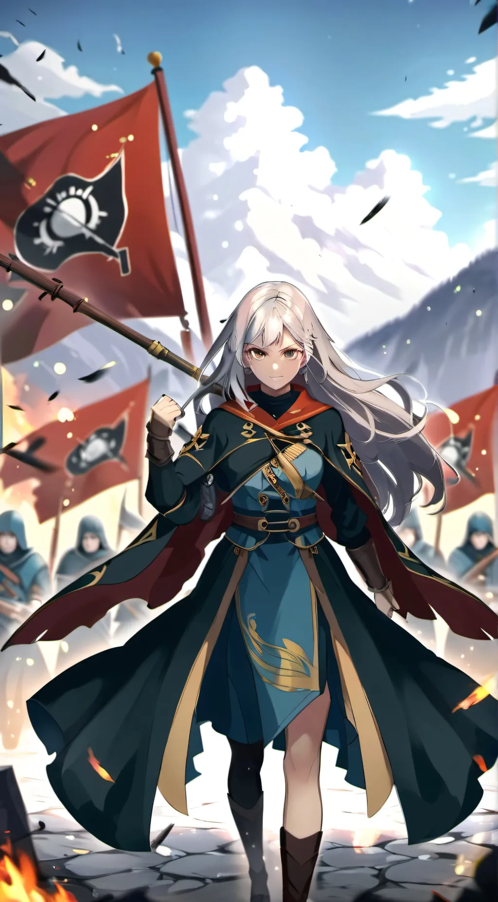 ai character: Silvia background