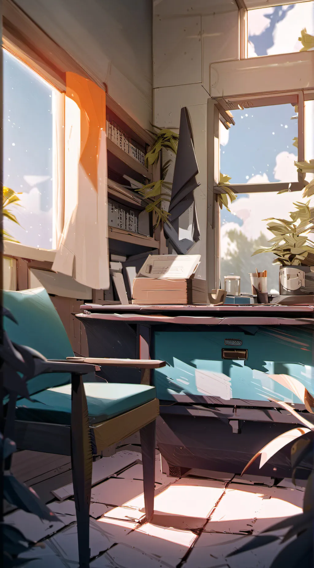 ai character: kny background