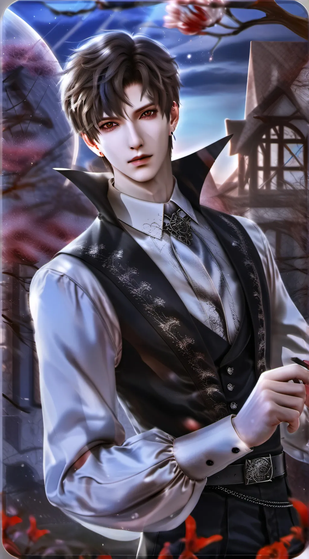 ai character: Jin  background