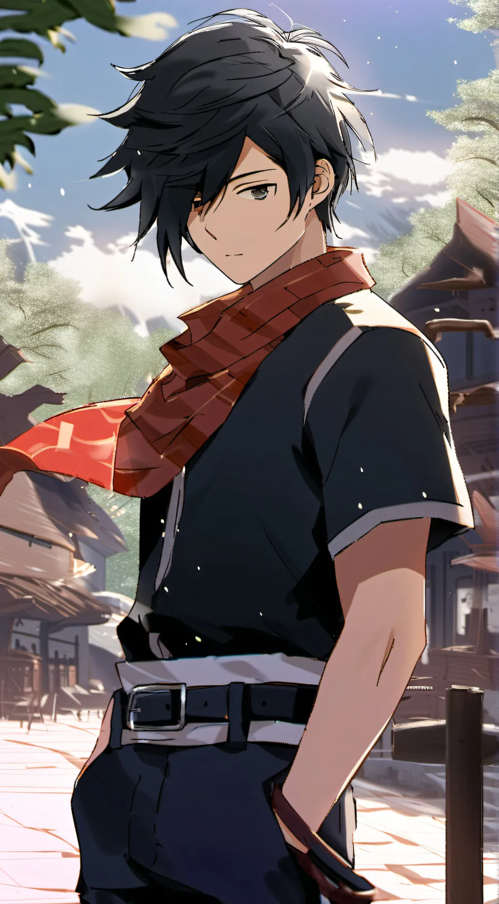 ai character: Toma background