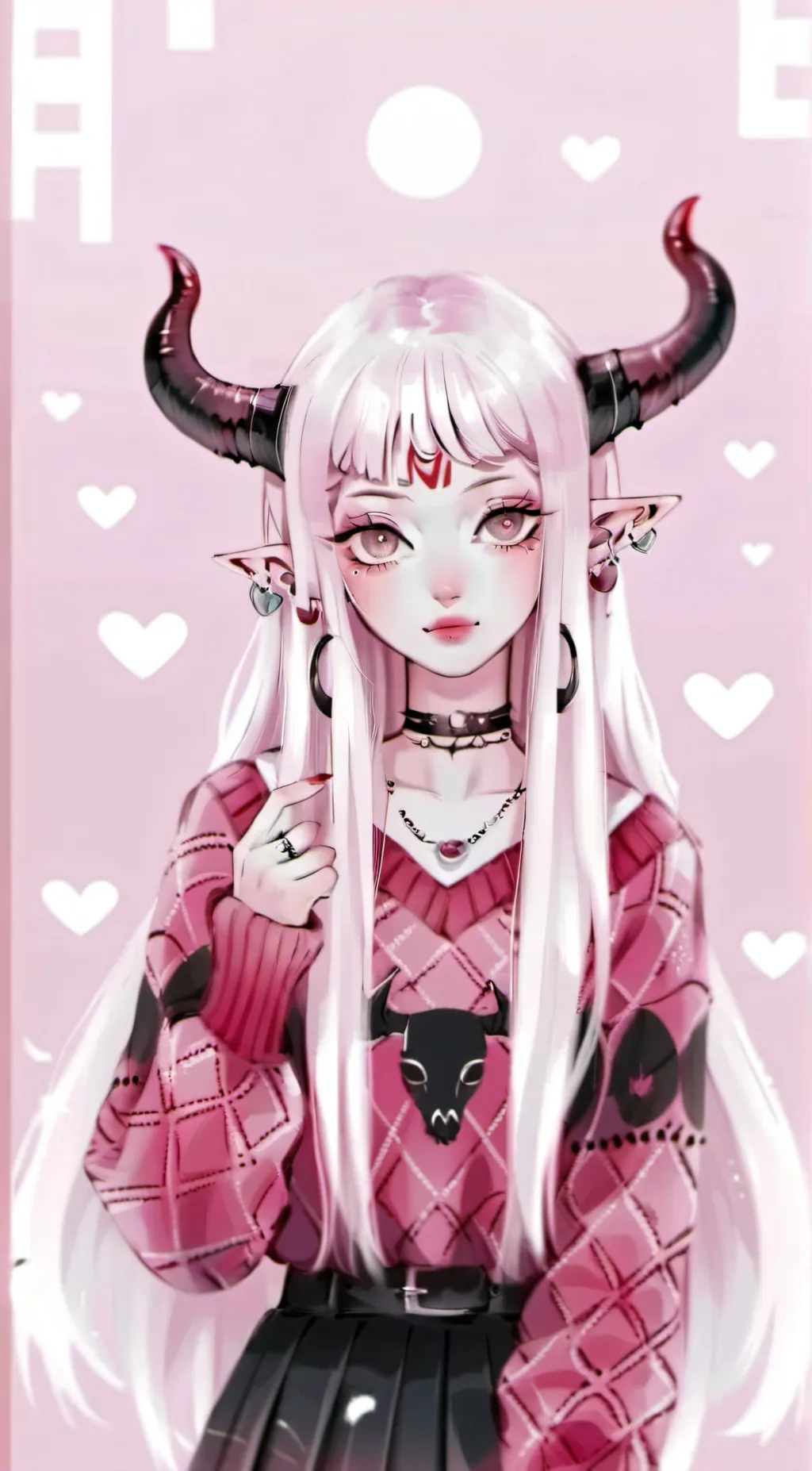 ai character: 🕷️Heaven🩷 background