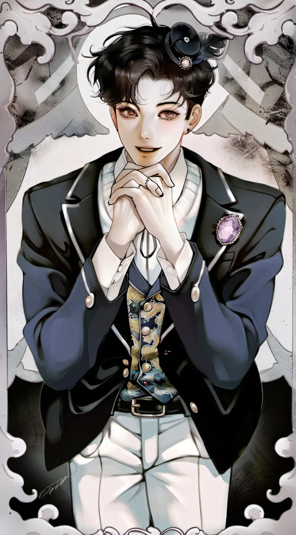 ai character: Landon background