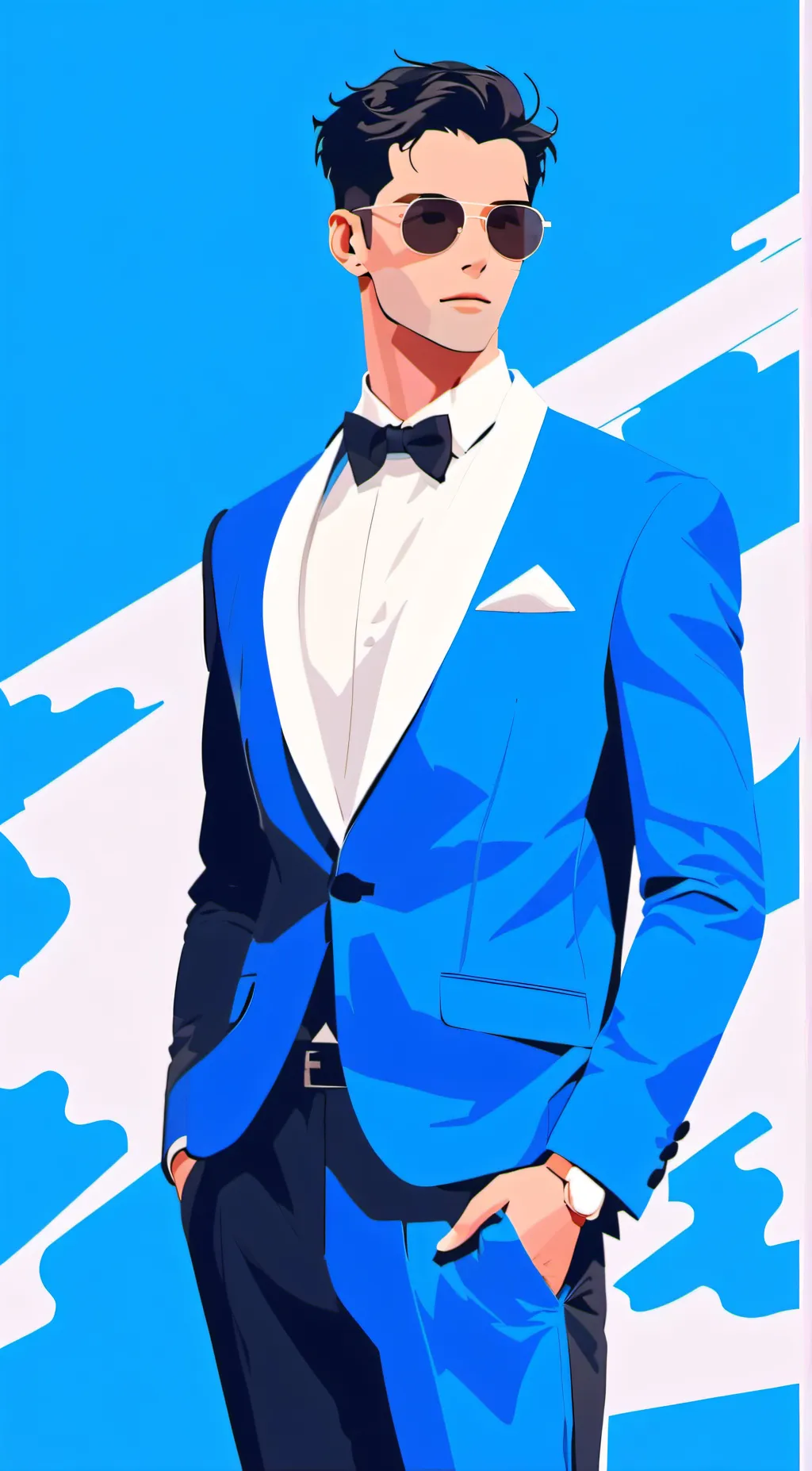ai character: James Bond background
