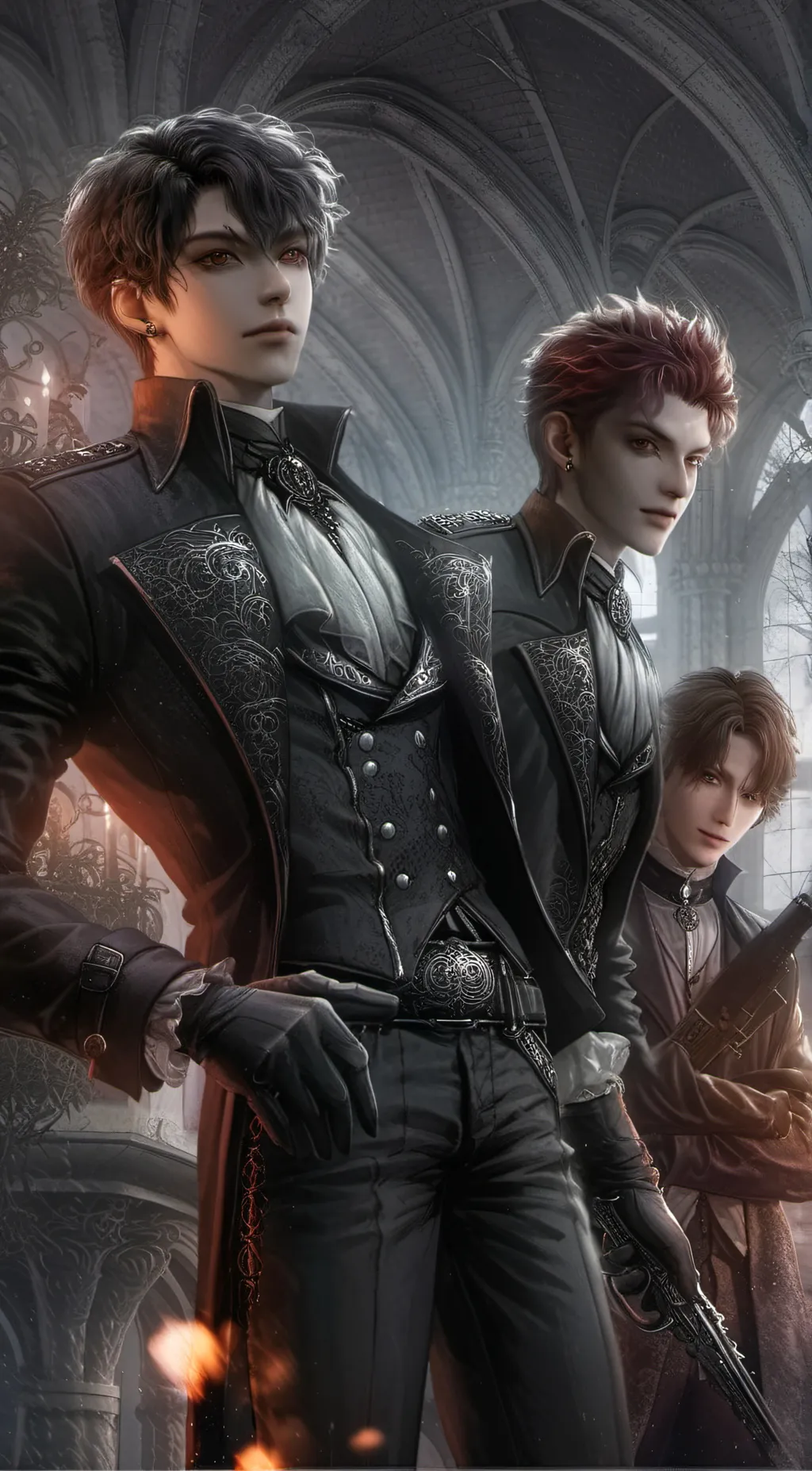 ai character: Oliver, Alex, Eric background