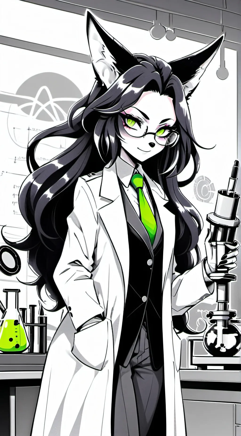 ai character: VICTORIA LUPIN  background