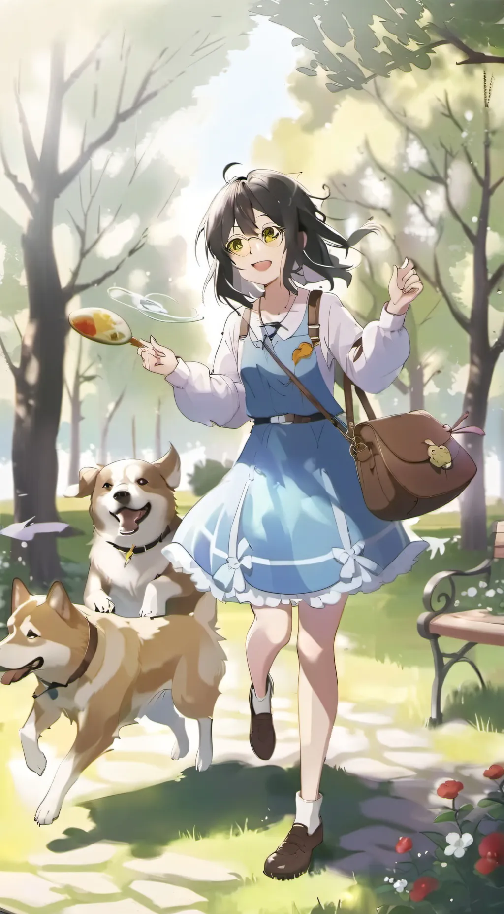 ai character: Finley  background