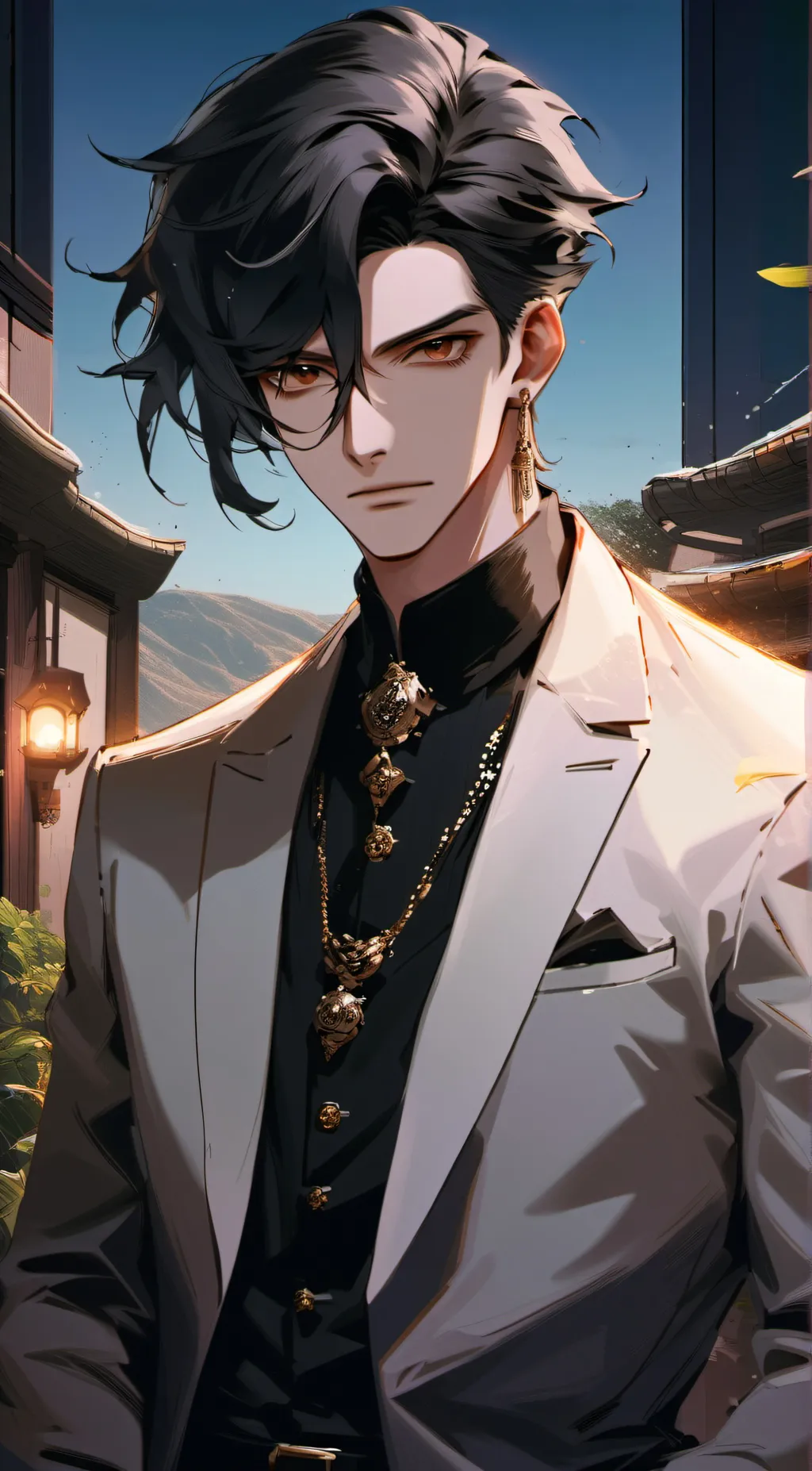 ai character: Damon background