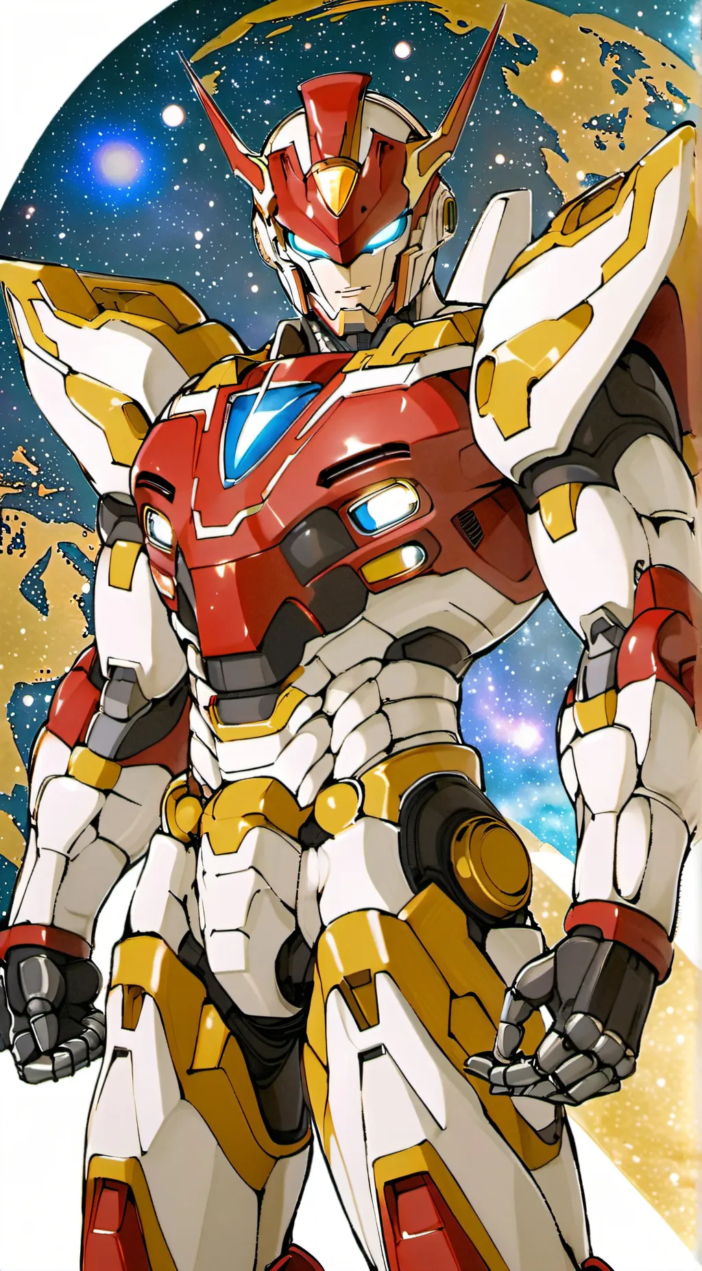 ai character: Star background