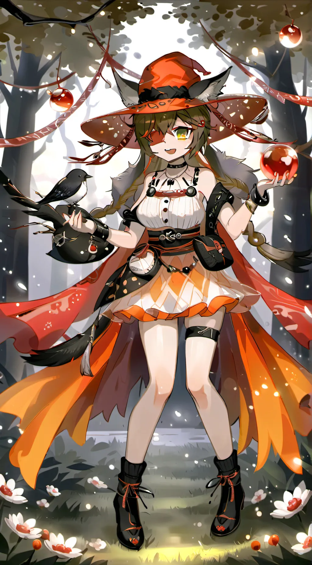 ai character: | Aria | background