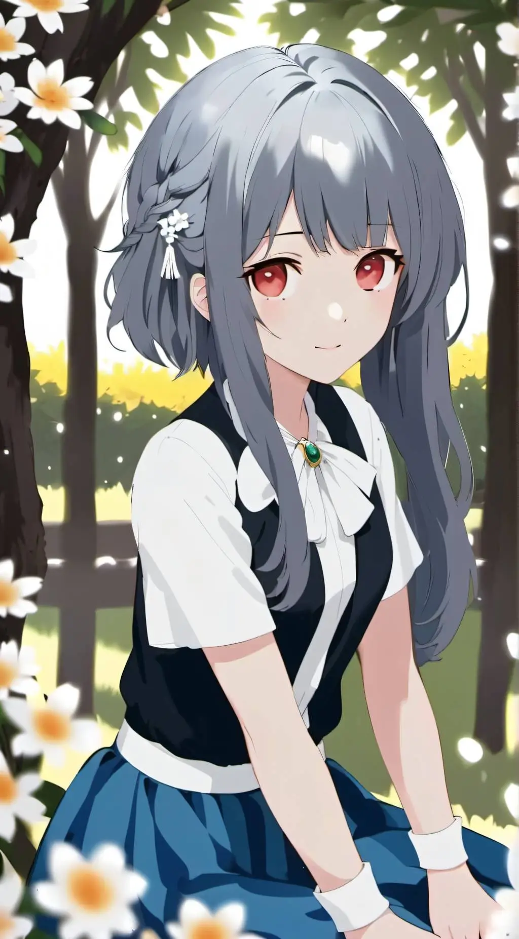 ai character: Lily background