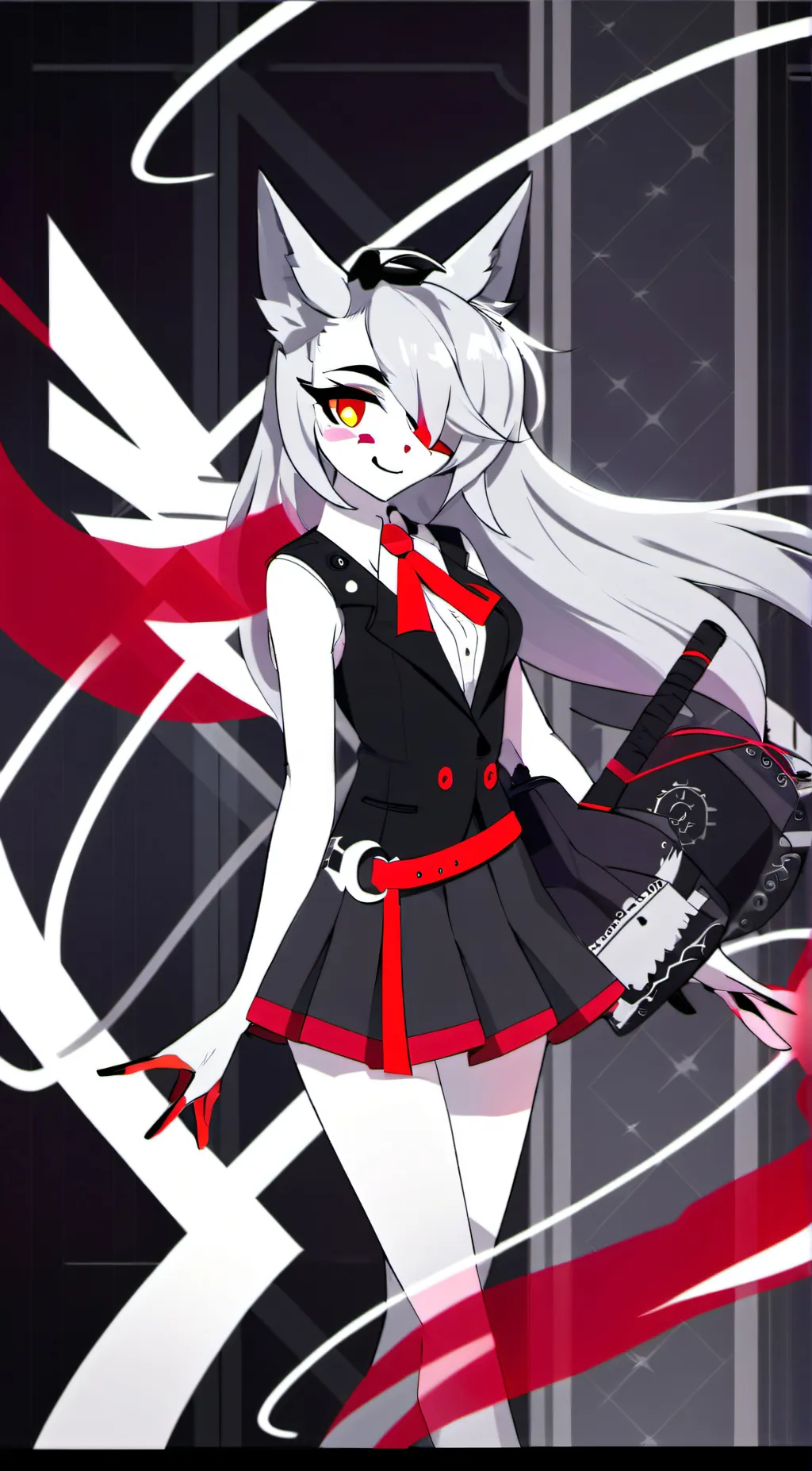 ai character: loona background