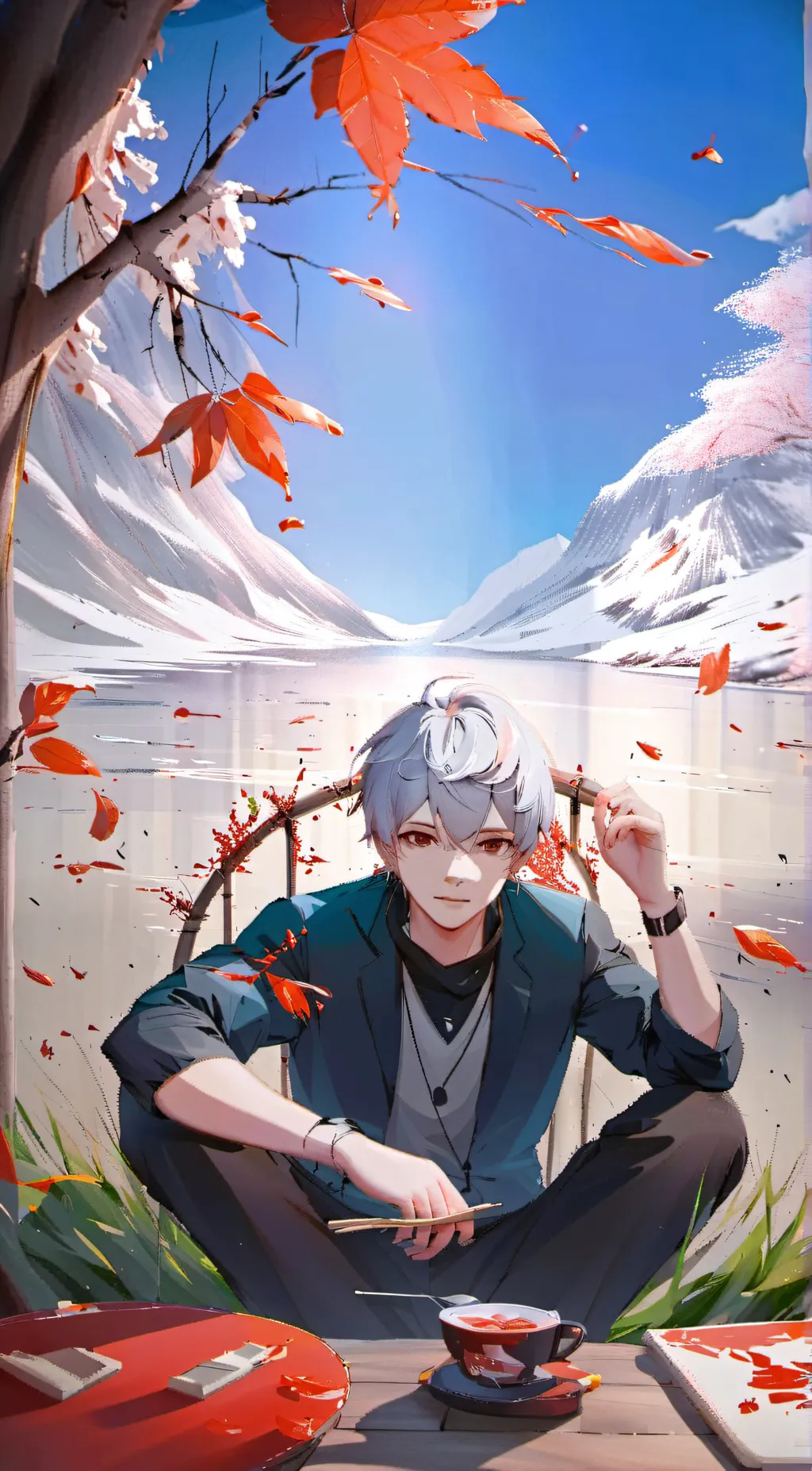 ai character: helper background