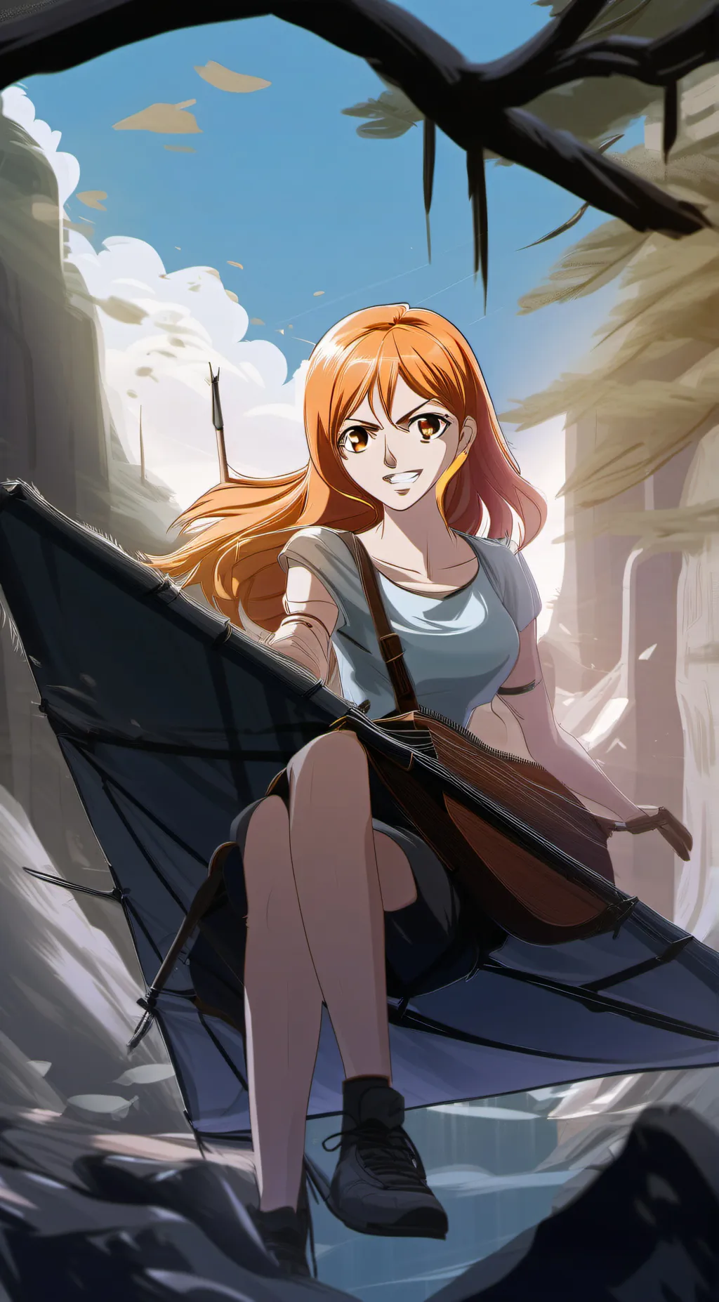 ai character: nami background