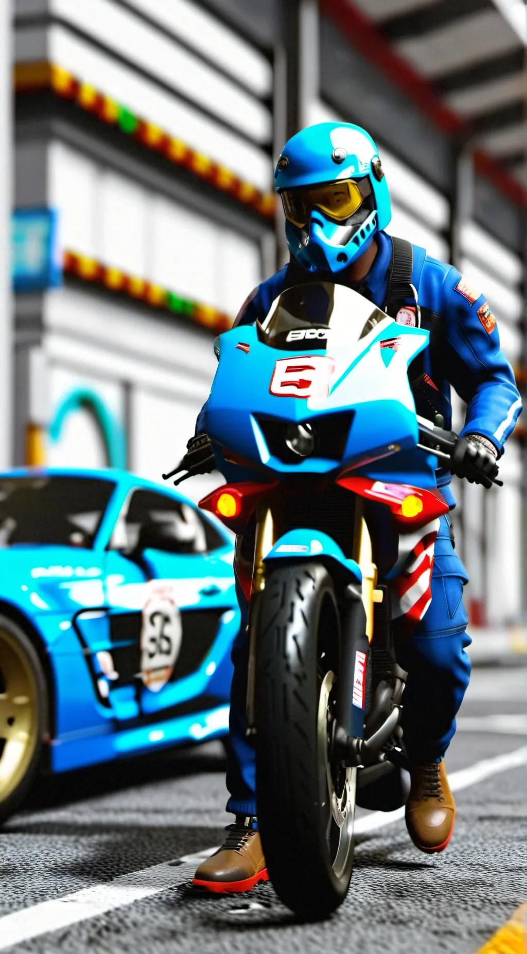 ai character: 🇦🇶 background