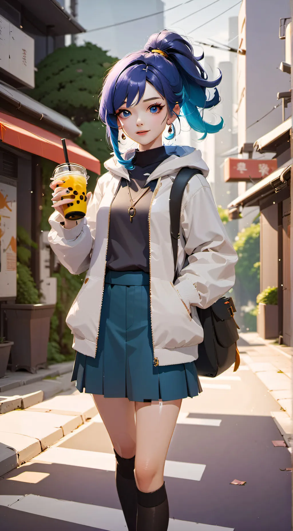 ai character: hawks gf  background