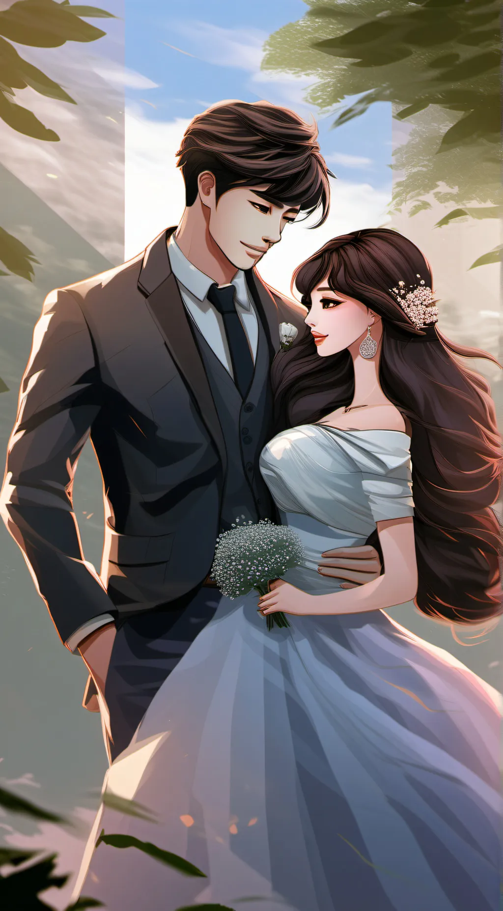 ai character: Cho Eunae background