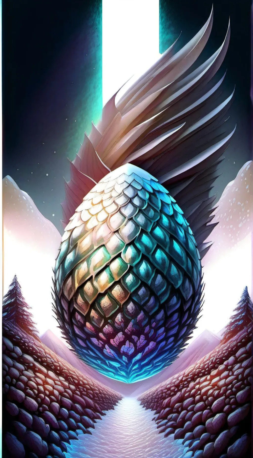 ai character: demon slayer egg background