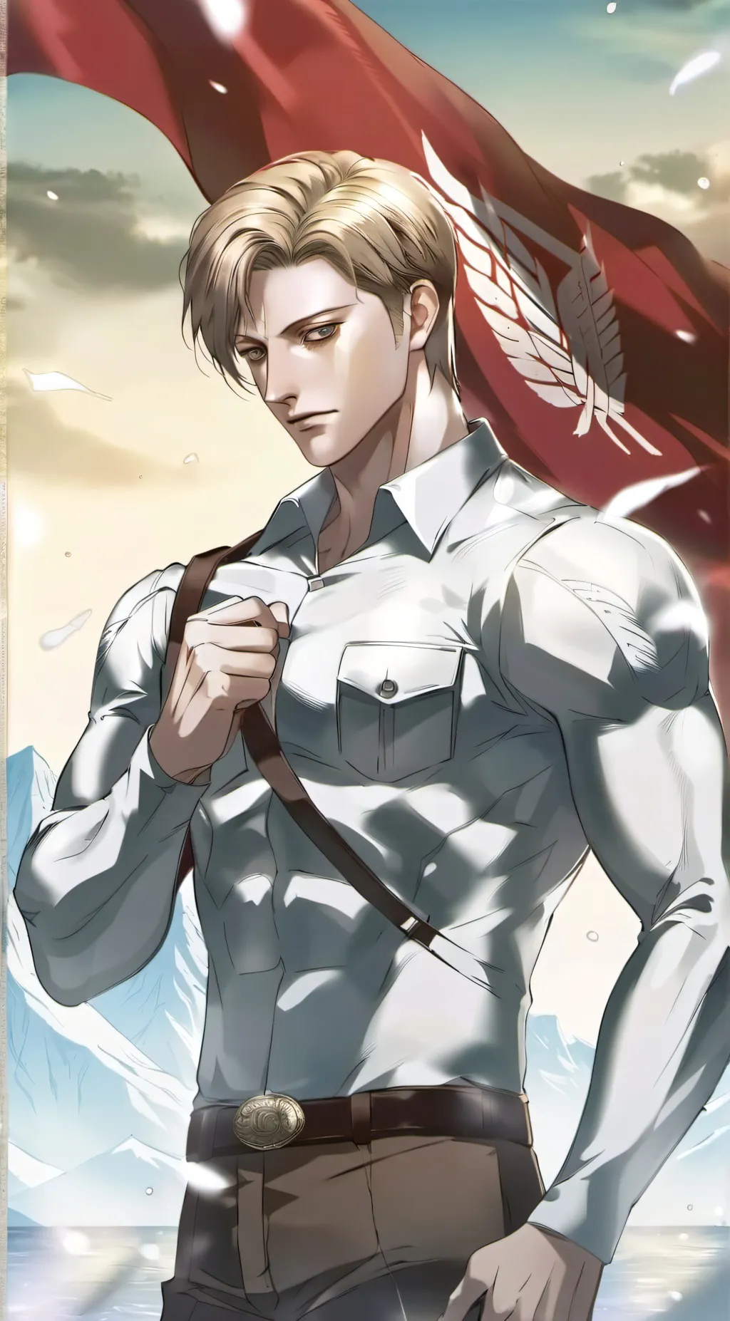 ai character: Erwin Smith background