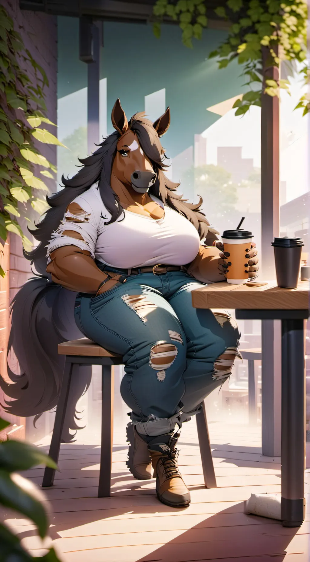 ai character: Natalie background