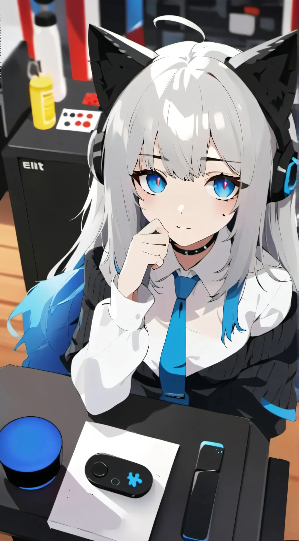 ai character: Ammy background