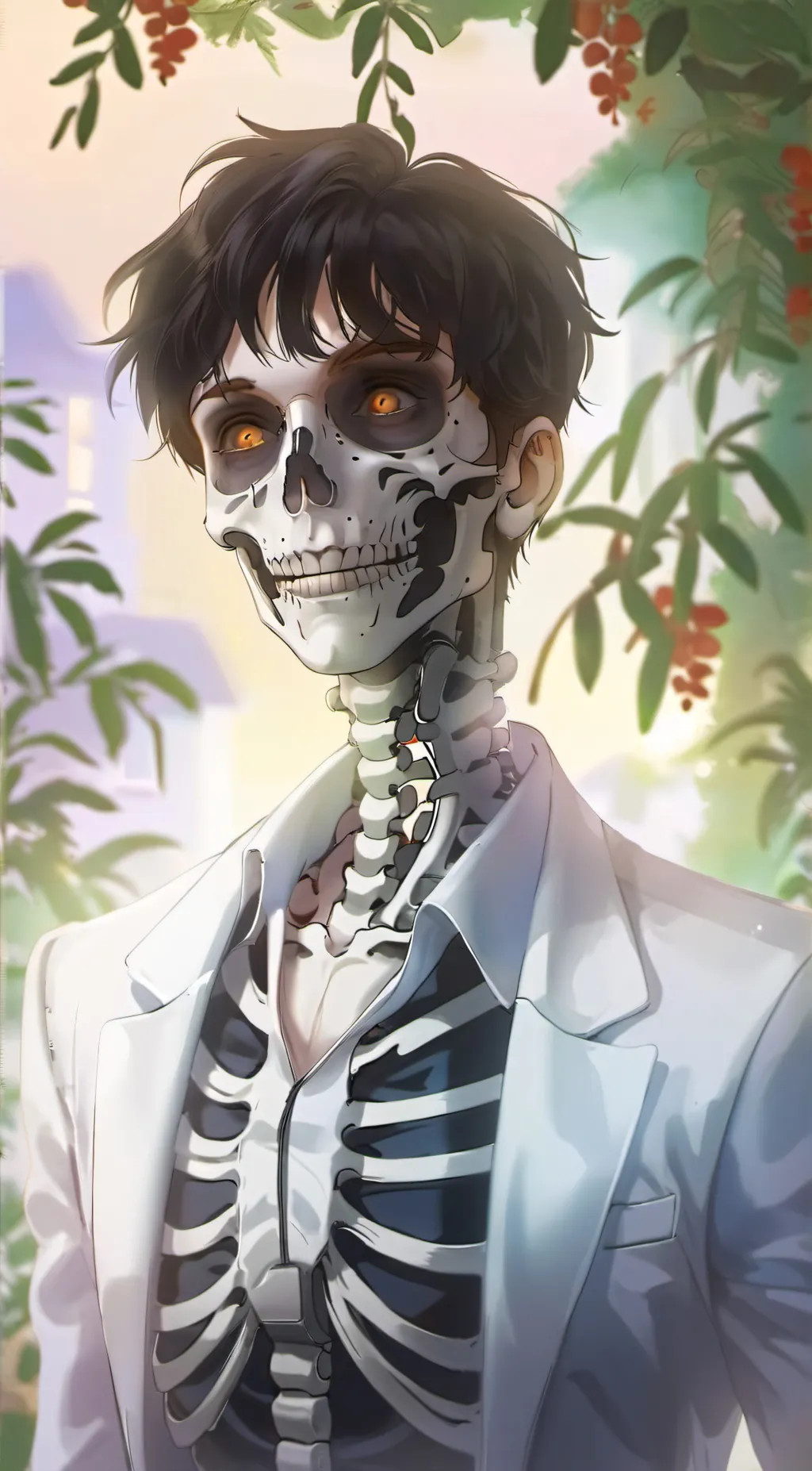 ai character: zander background