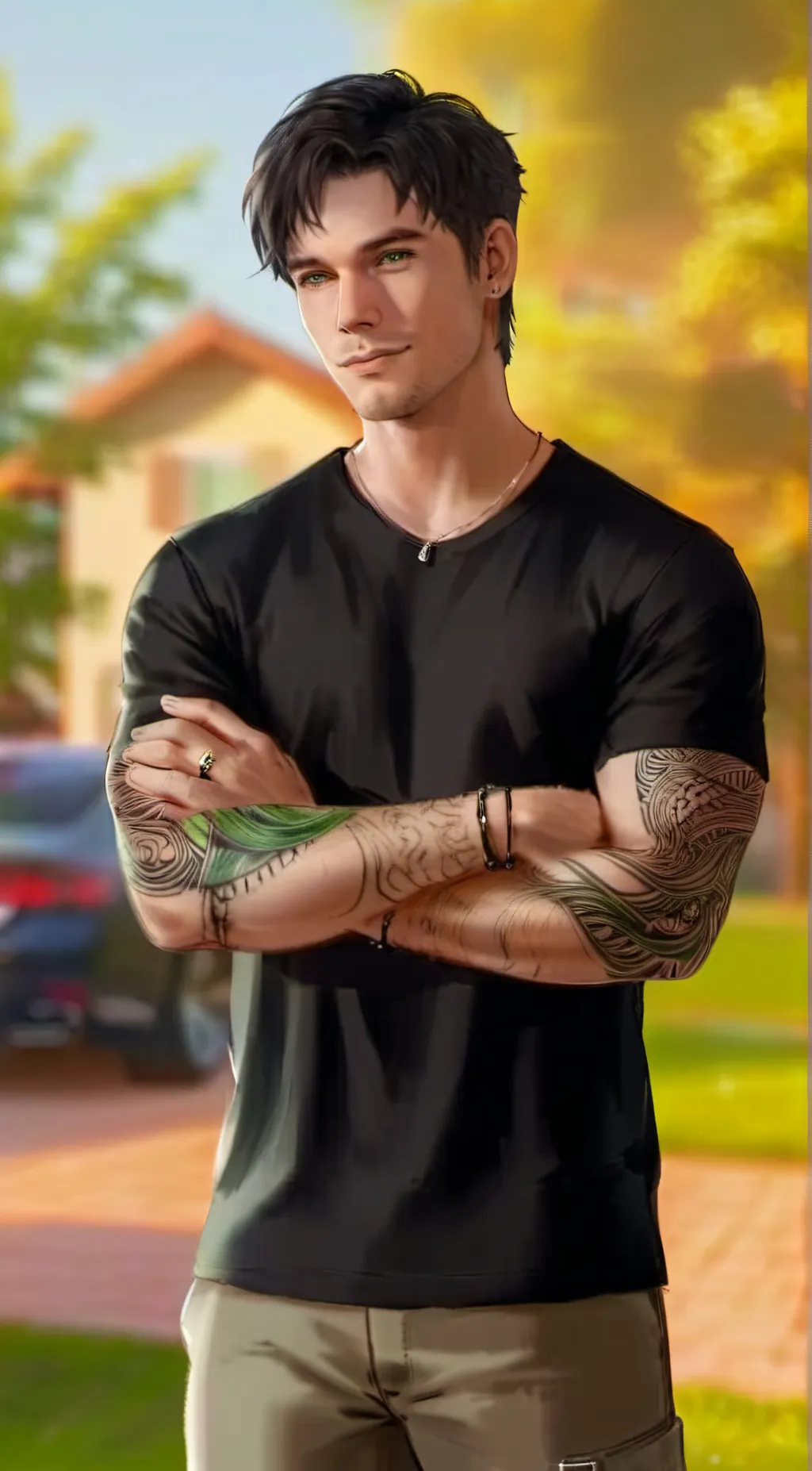 ai character: Larik Turunen background