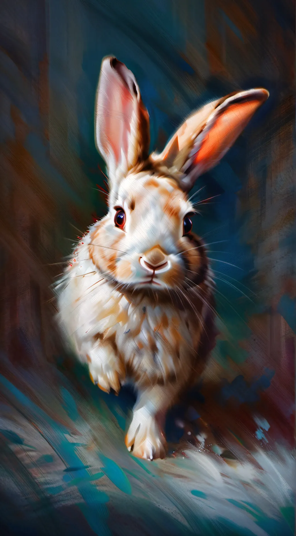 ai character: boxer  and skye background