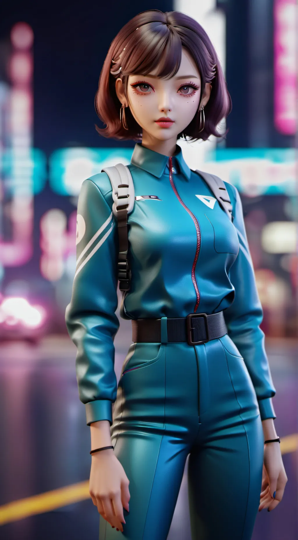 ai character: Luella  background