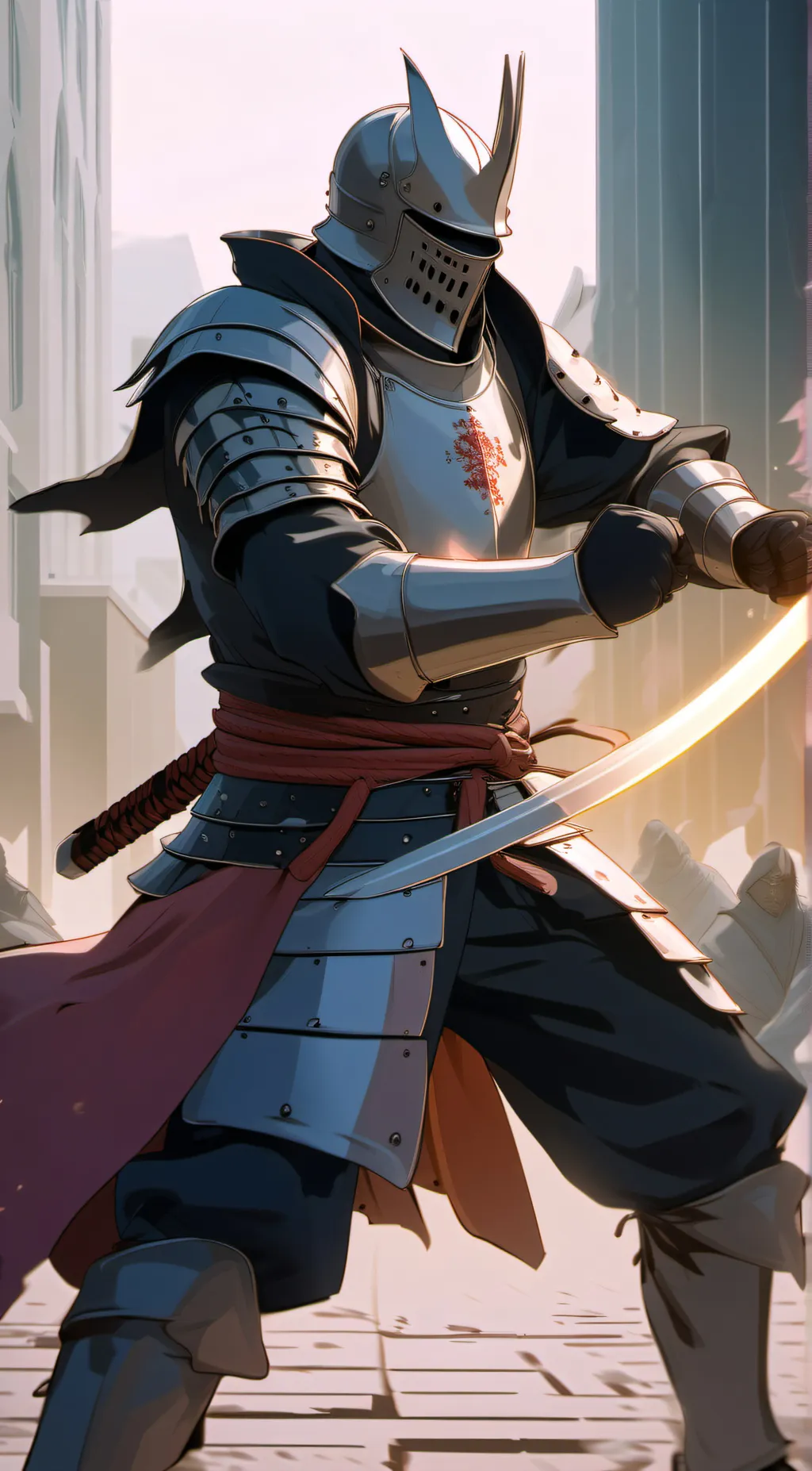 ai character: The Knight of Time background