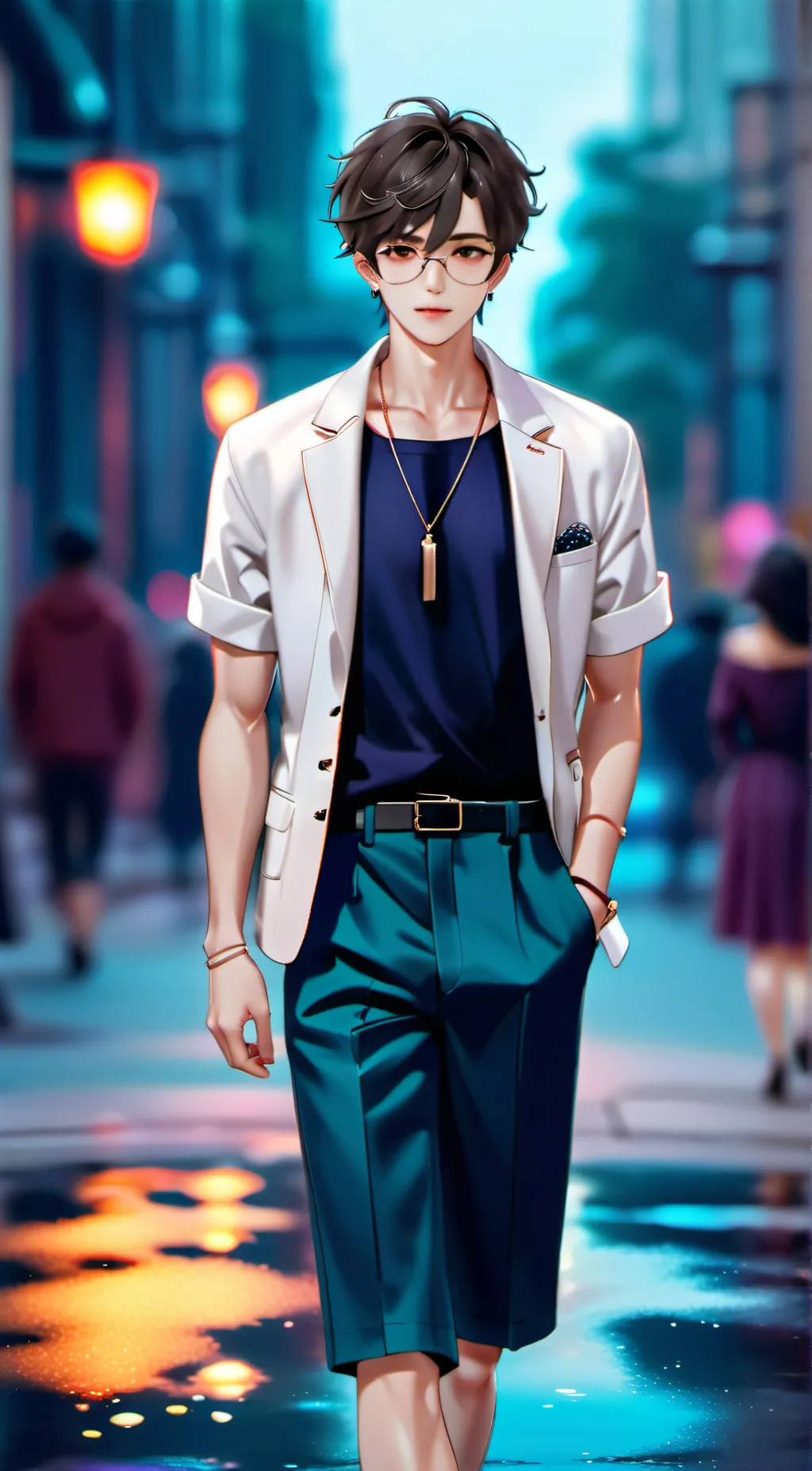 ai character: Asher background