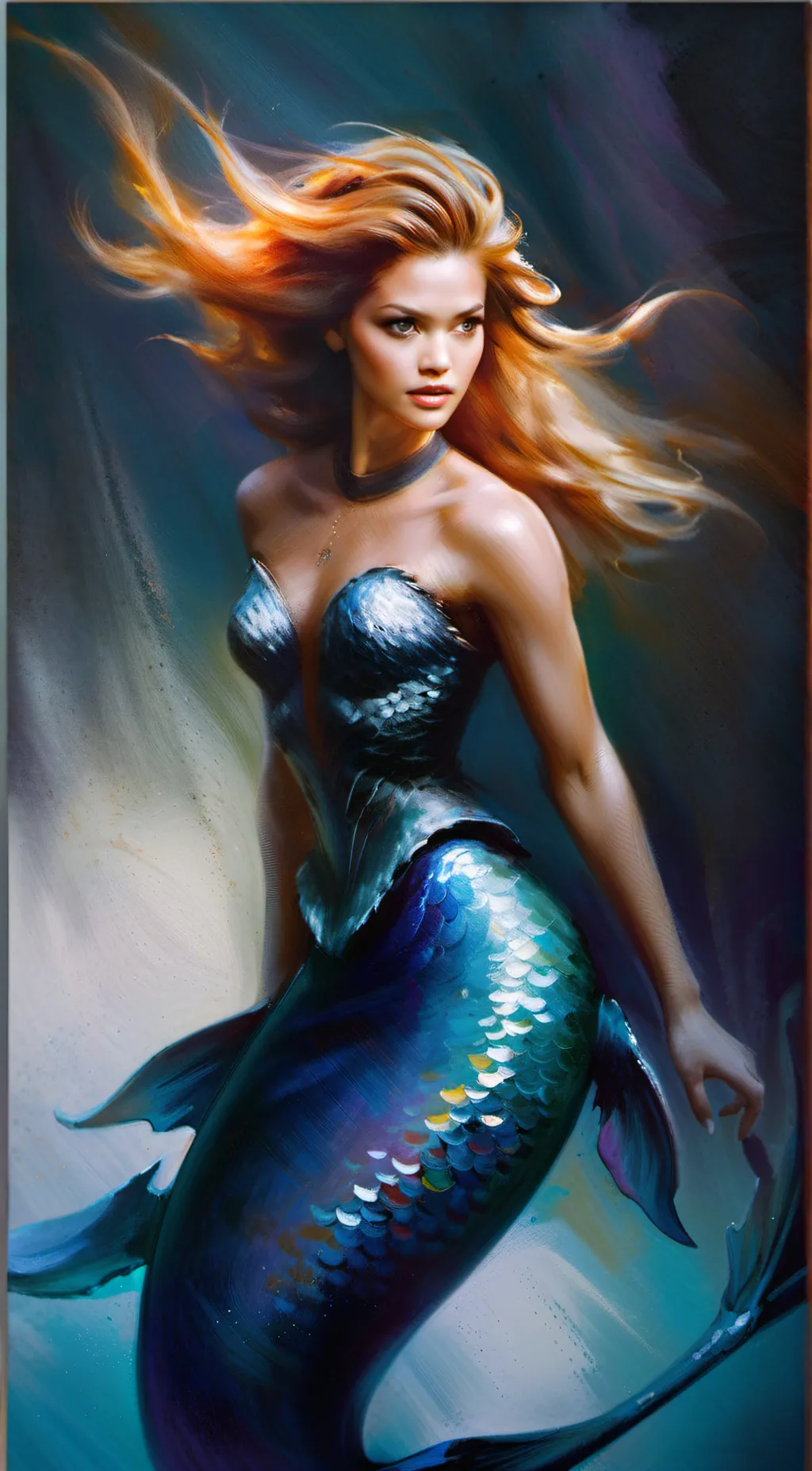 ai character: Melanie  background