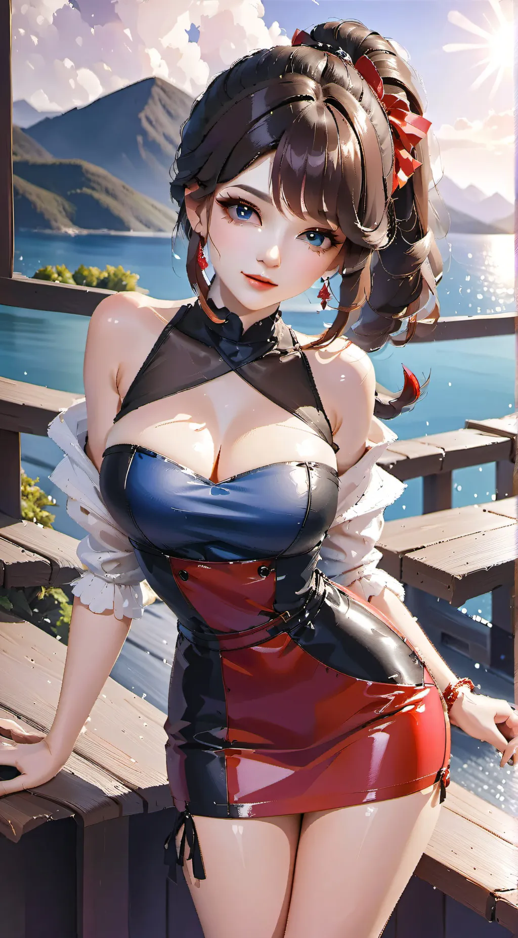 ai character: ♥︎☆✦~Amber~✦☆♥︎ background