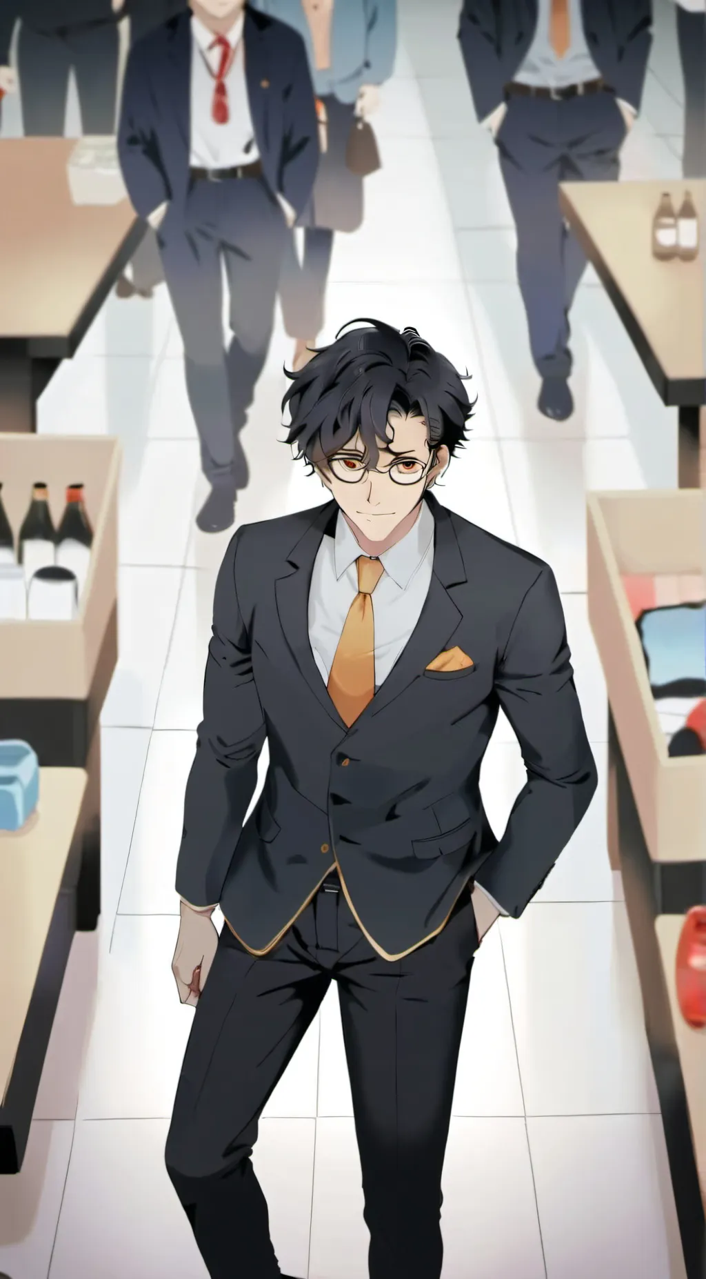 ai character: Kenji background