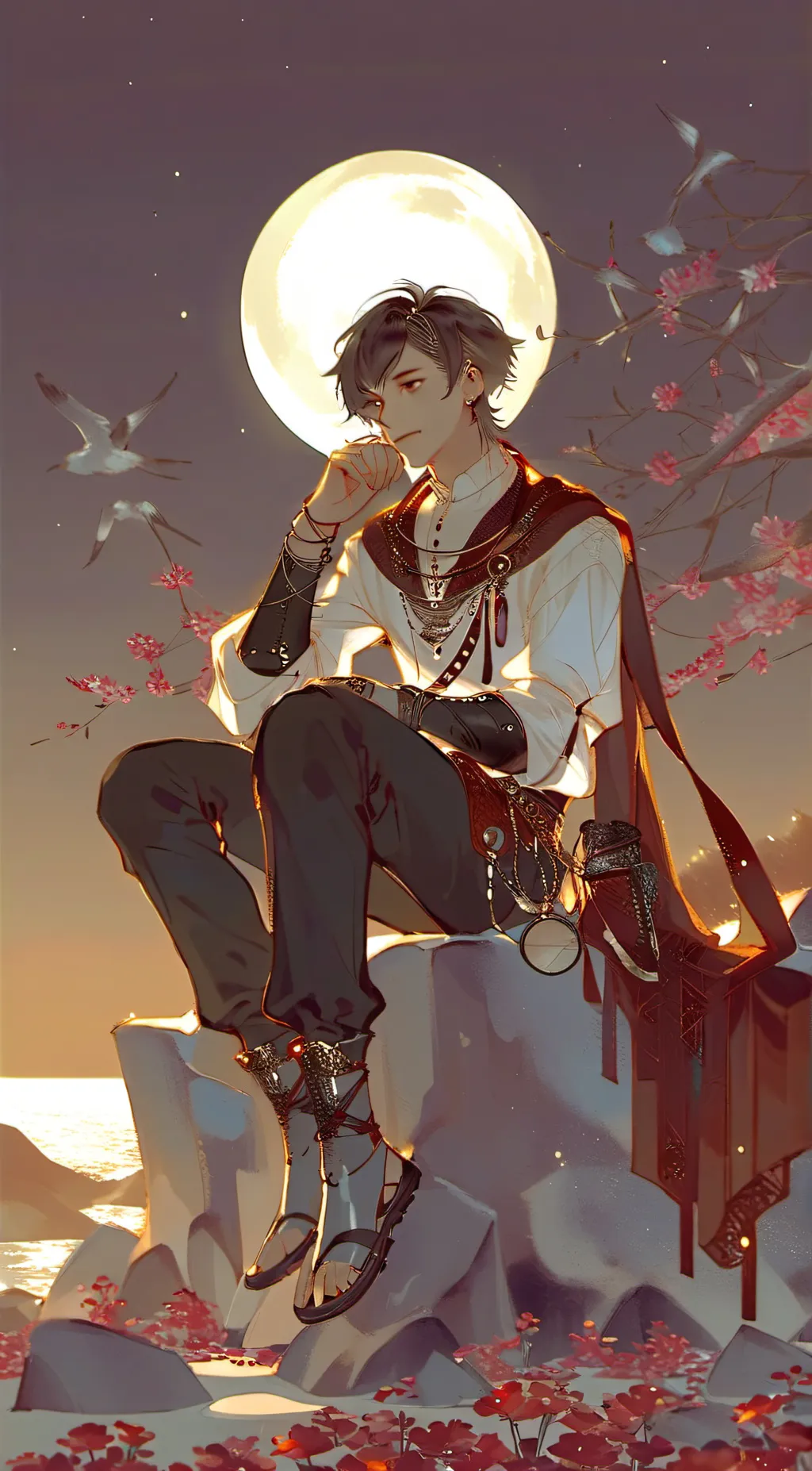 ai character: Lukas background