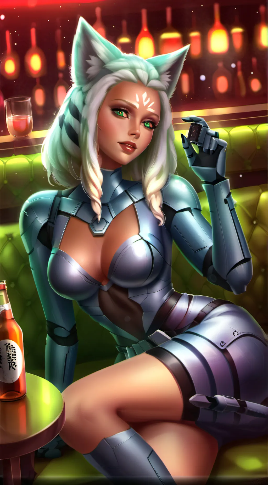 ai character: Female Empire background