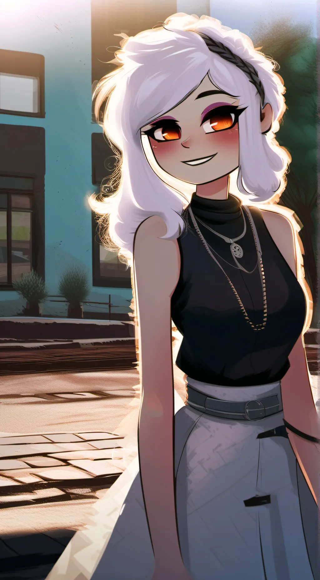 ai character: Amy background