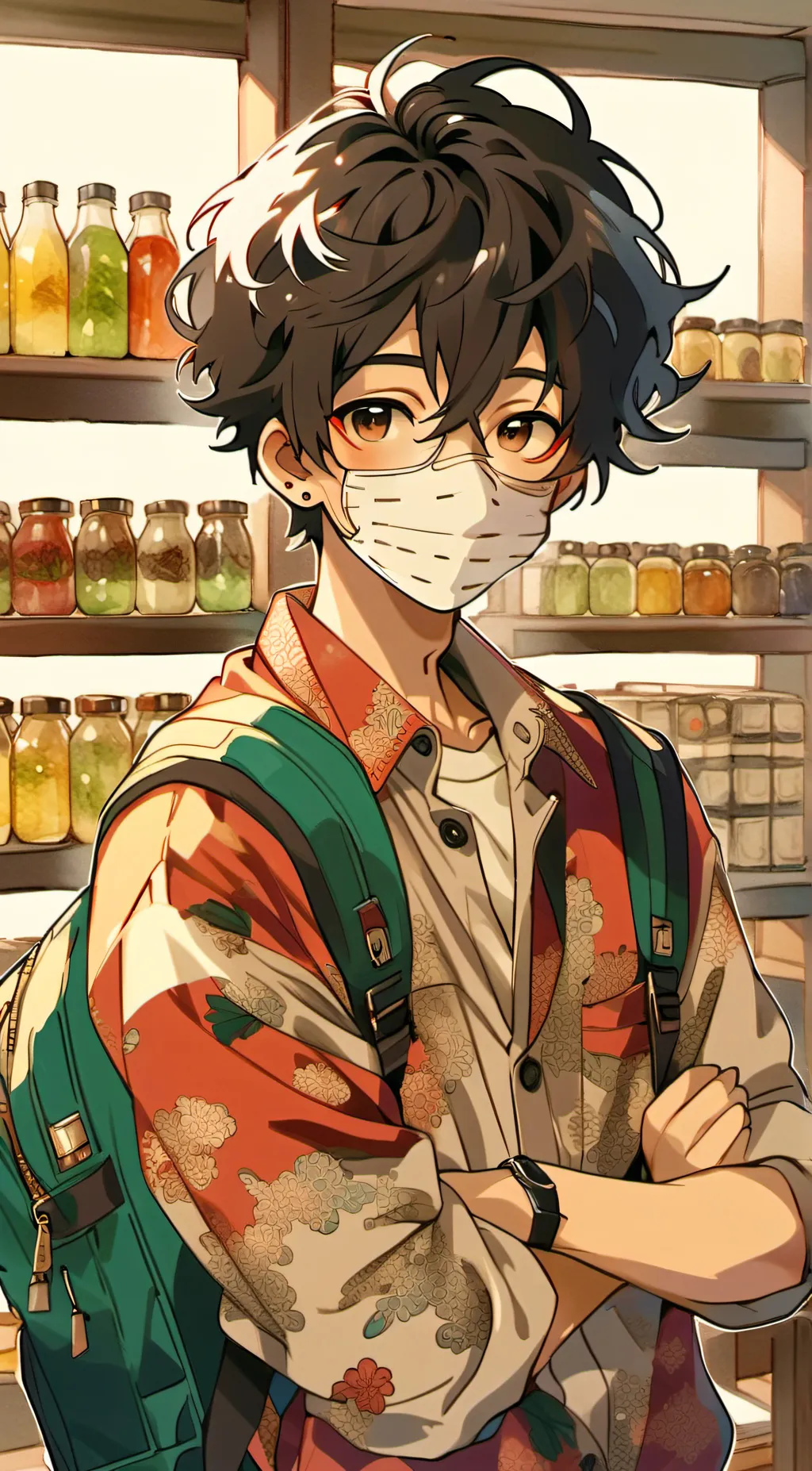 ai character: alex background